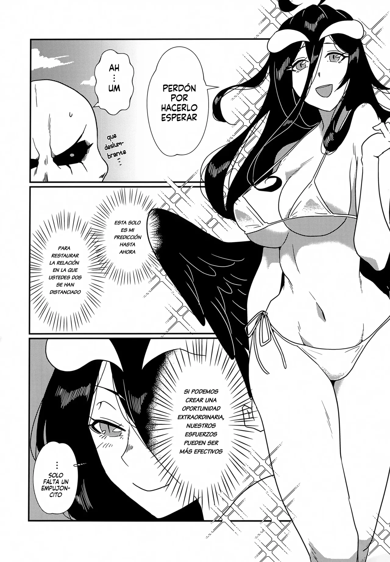 Albedo-san to! 3 | Albedo san y el mar! - Page 10