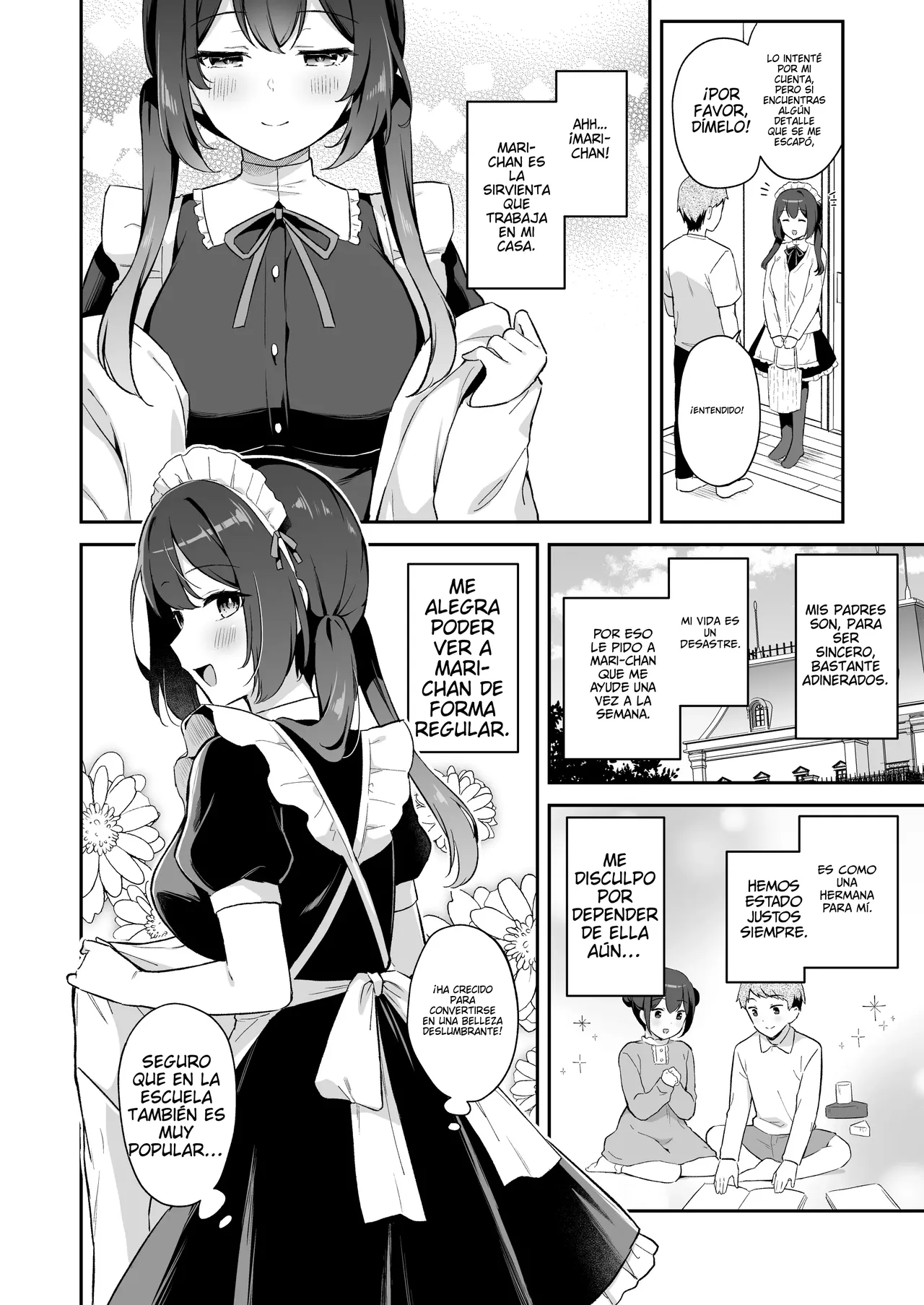 Osananajimi no Toshishita Iyashikei Maid to Issho ni Hatsutaiken Suru Hanashi - Page 3