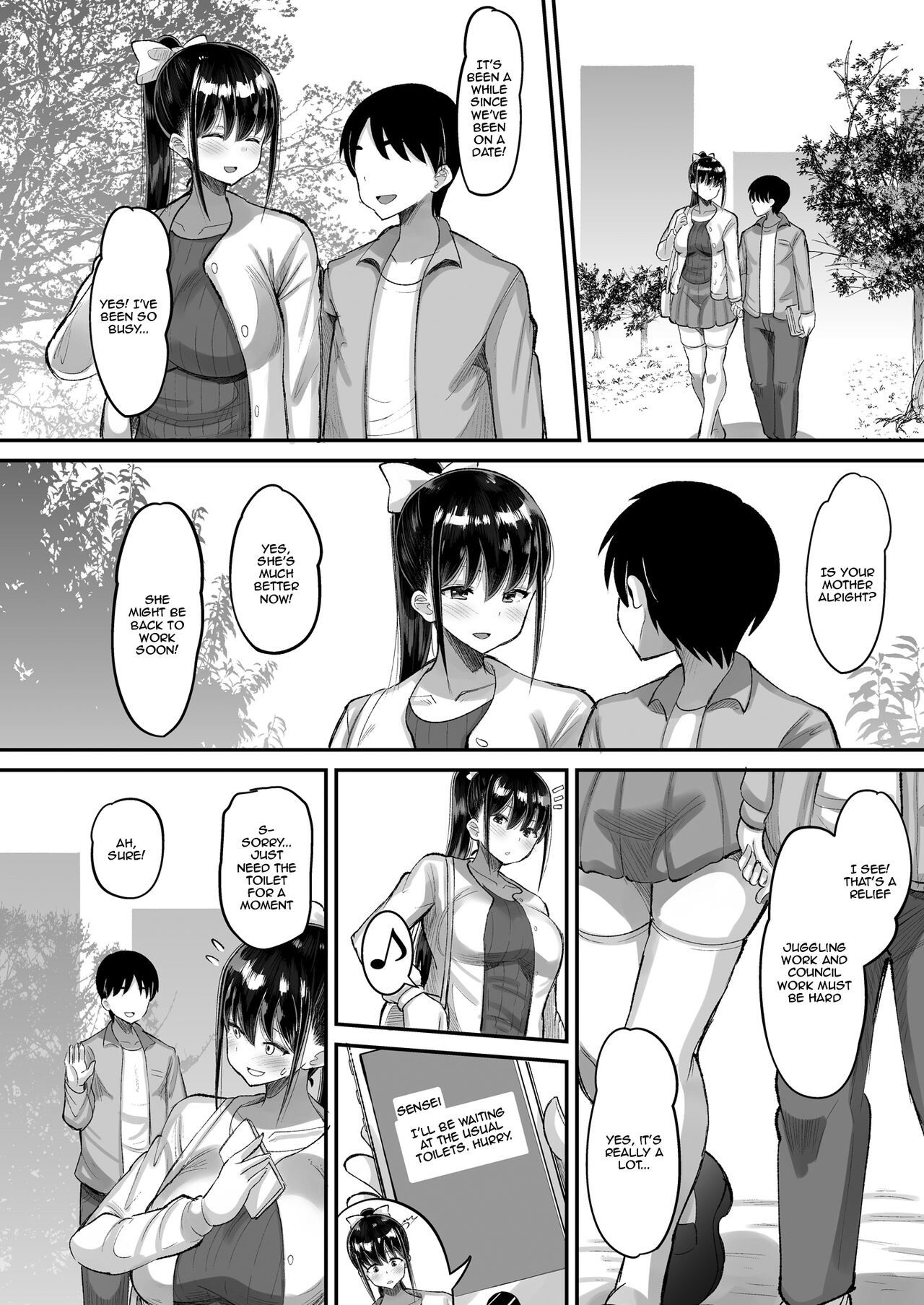 Kichiku Kyoushi ni Otosareta Boku no Seitokaichou - Page 34