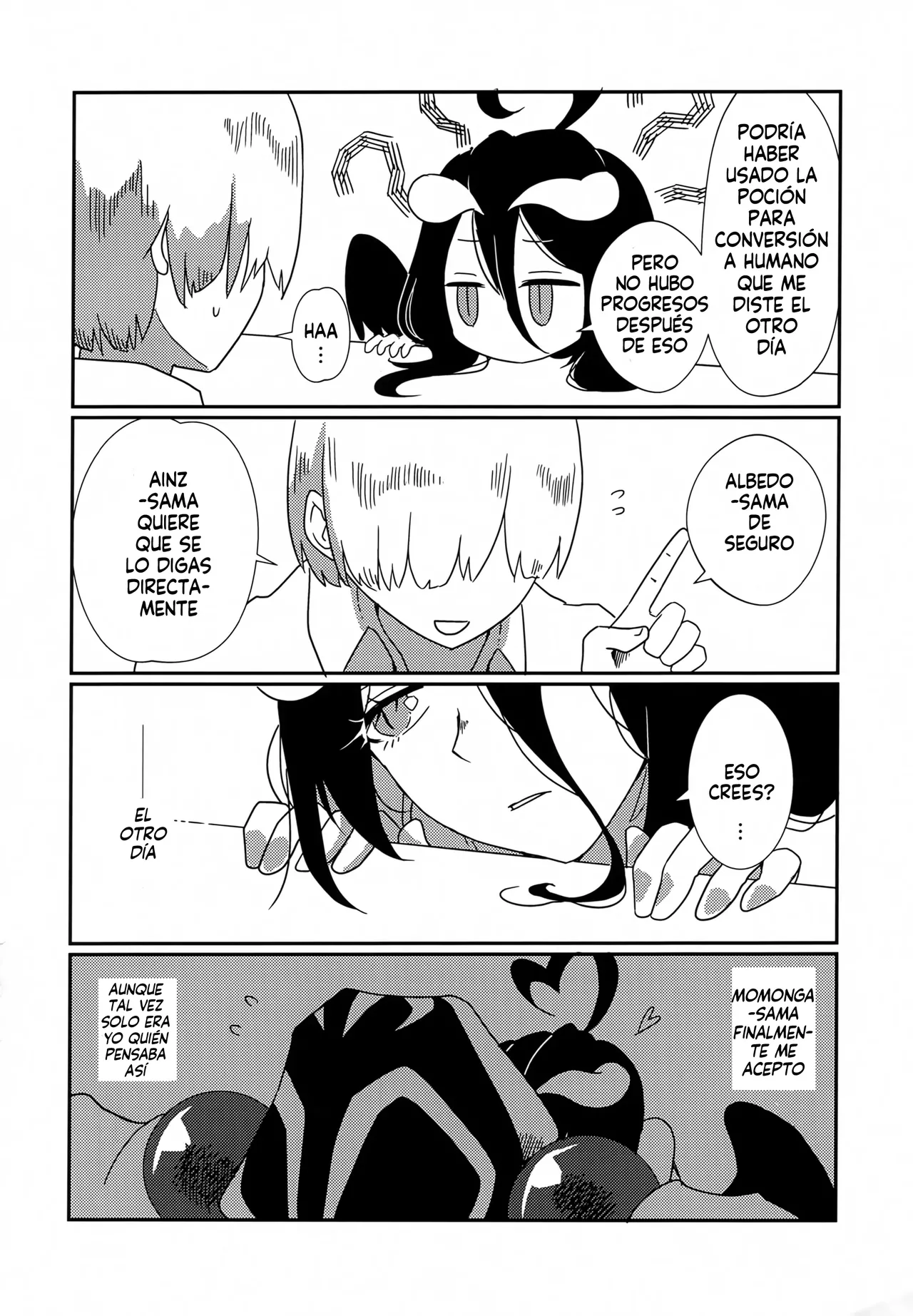 Albedo-san to! 3 | Albedo san y el mar! - Page 4