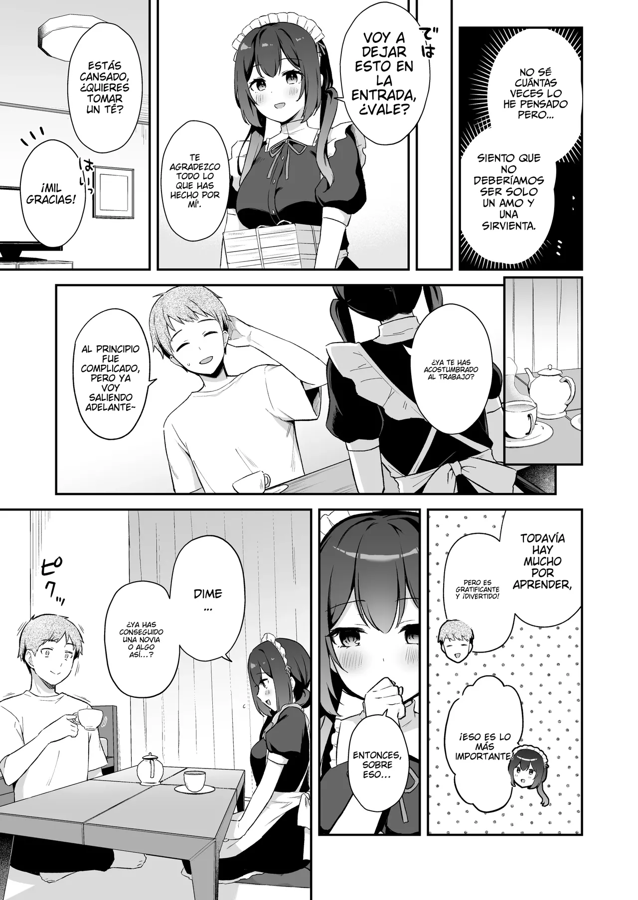 Osananajimi no Toshishita Iyashikei Maid to Issho ni Hatsutaiken Suru Hanashi - Page 4