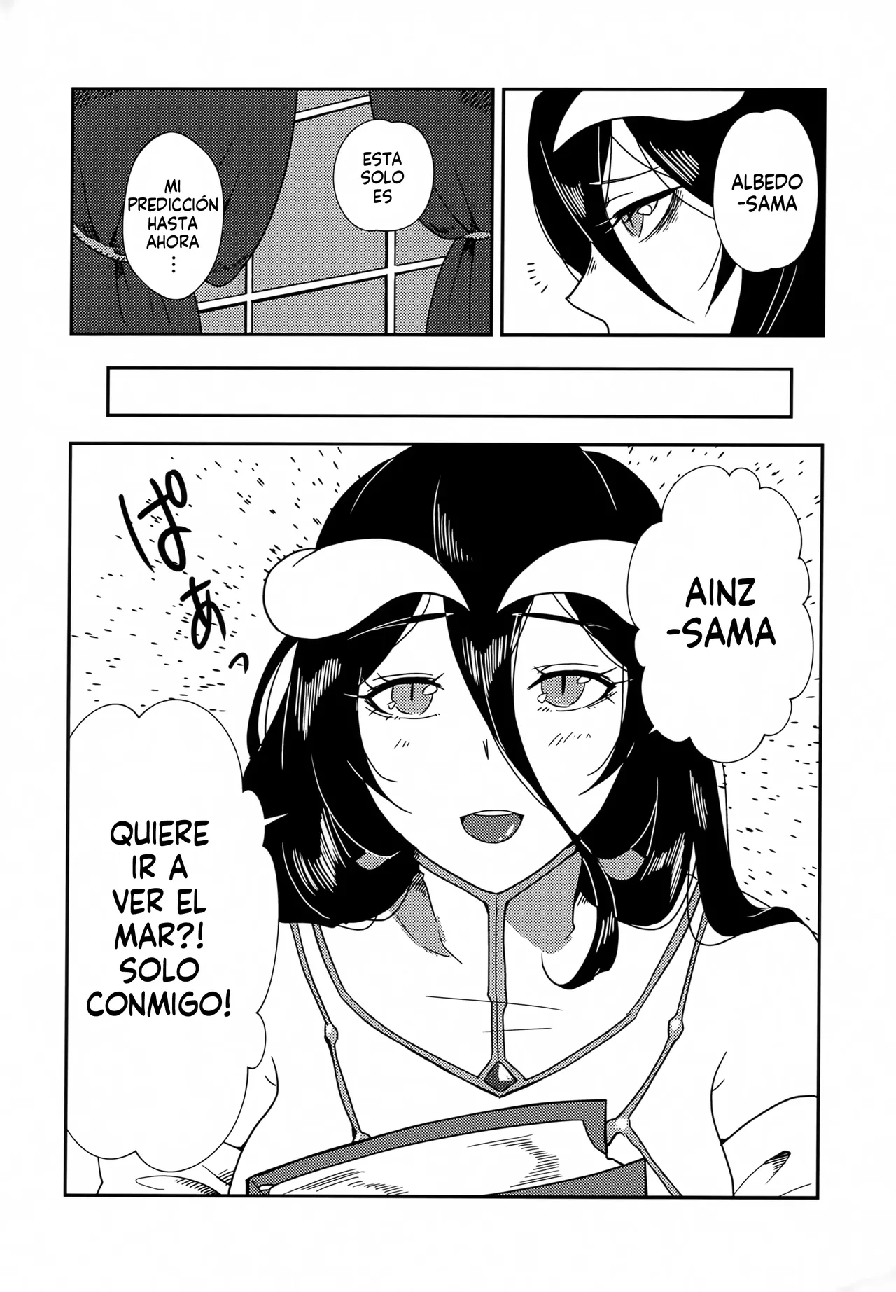 Albedo-san to! 3 | Albedo san y el mar! - Page 6