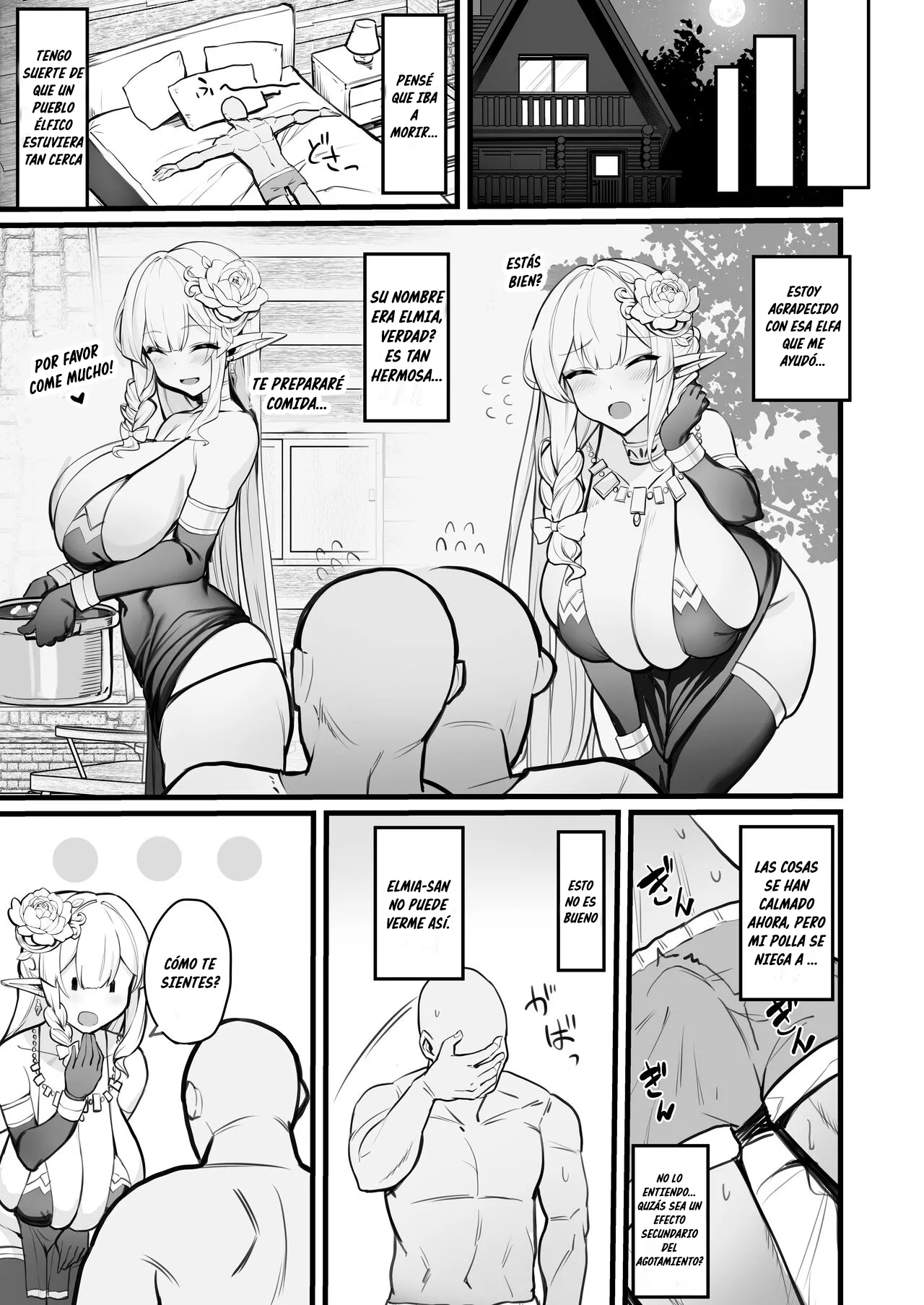 Hitozuma Elf wa Yokkyuu Fuman | La Esposa Elfa Está Reprimida - Page 8