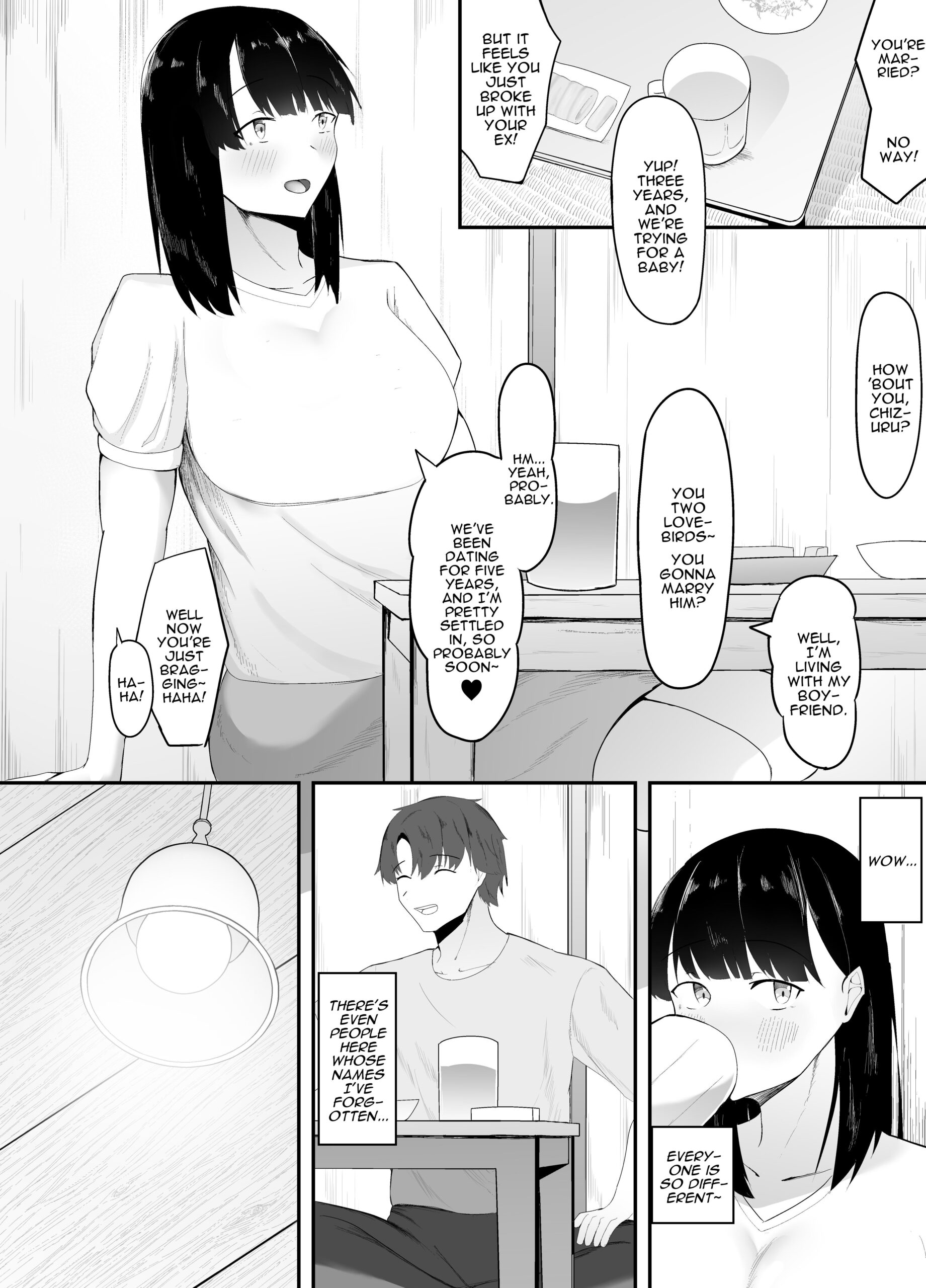 Sei no Mezame ~Dousoukai de Saikai Shita Otoko ni Netorareru~ | Sexual Enlightenment ~Cucked By A Guy At My Reunion~ - Page 4