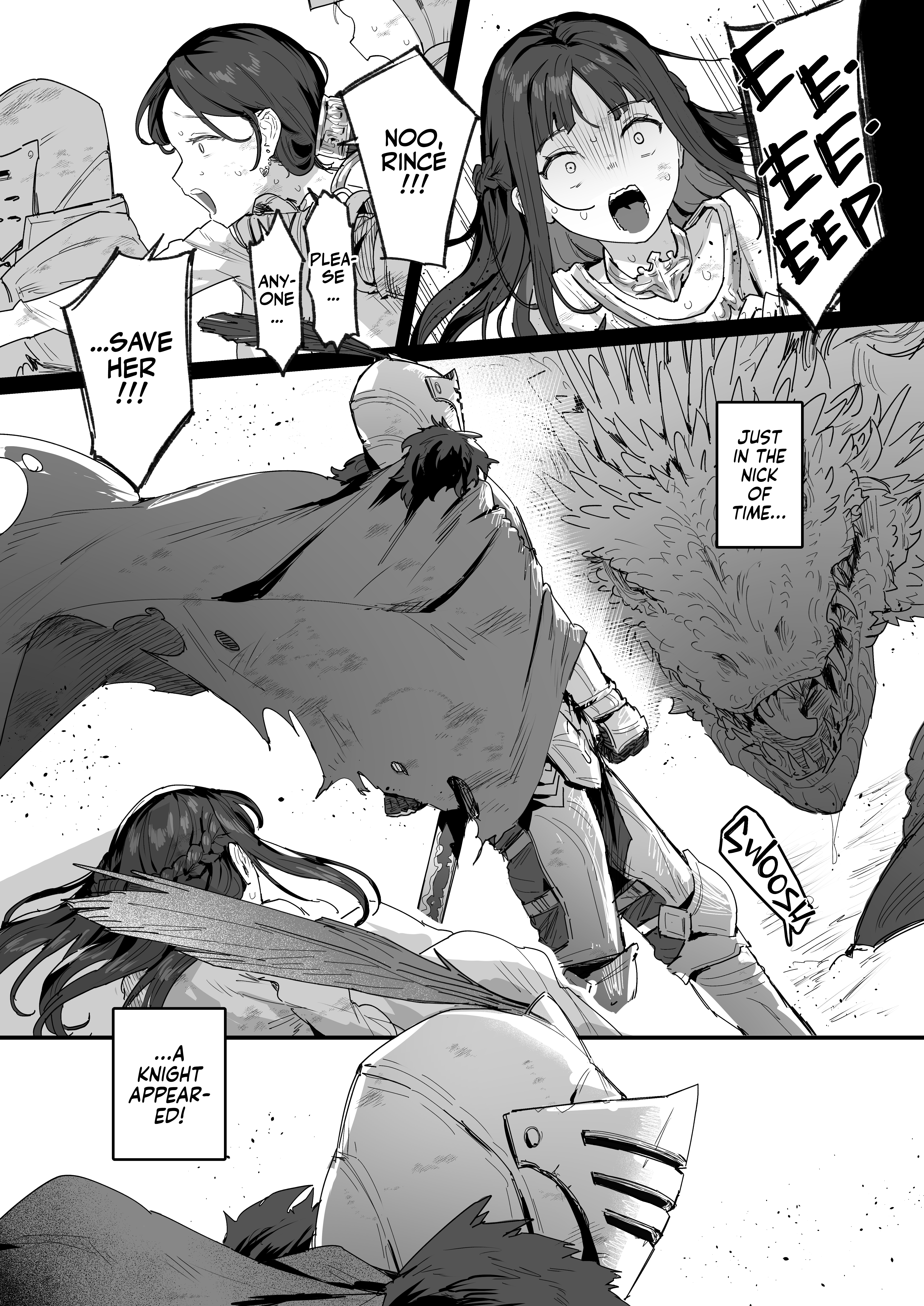 Yuusha to Hime to Okaa-sama!? | Princess & Queen Double Whopper?! + Omake - Page 4
