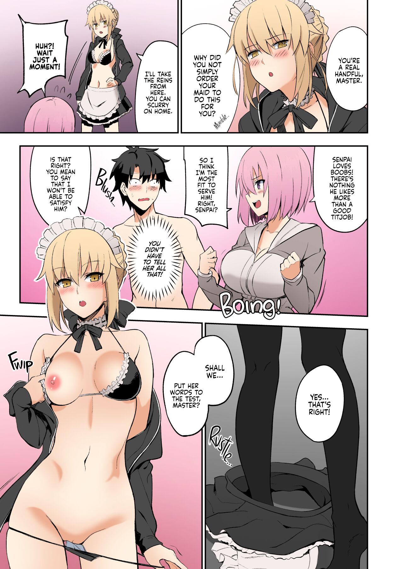 Maid to Kouhai Dochira ga Okonomi? - Page 7