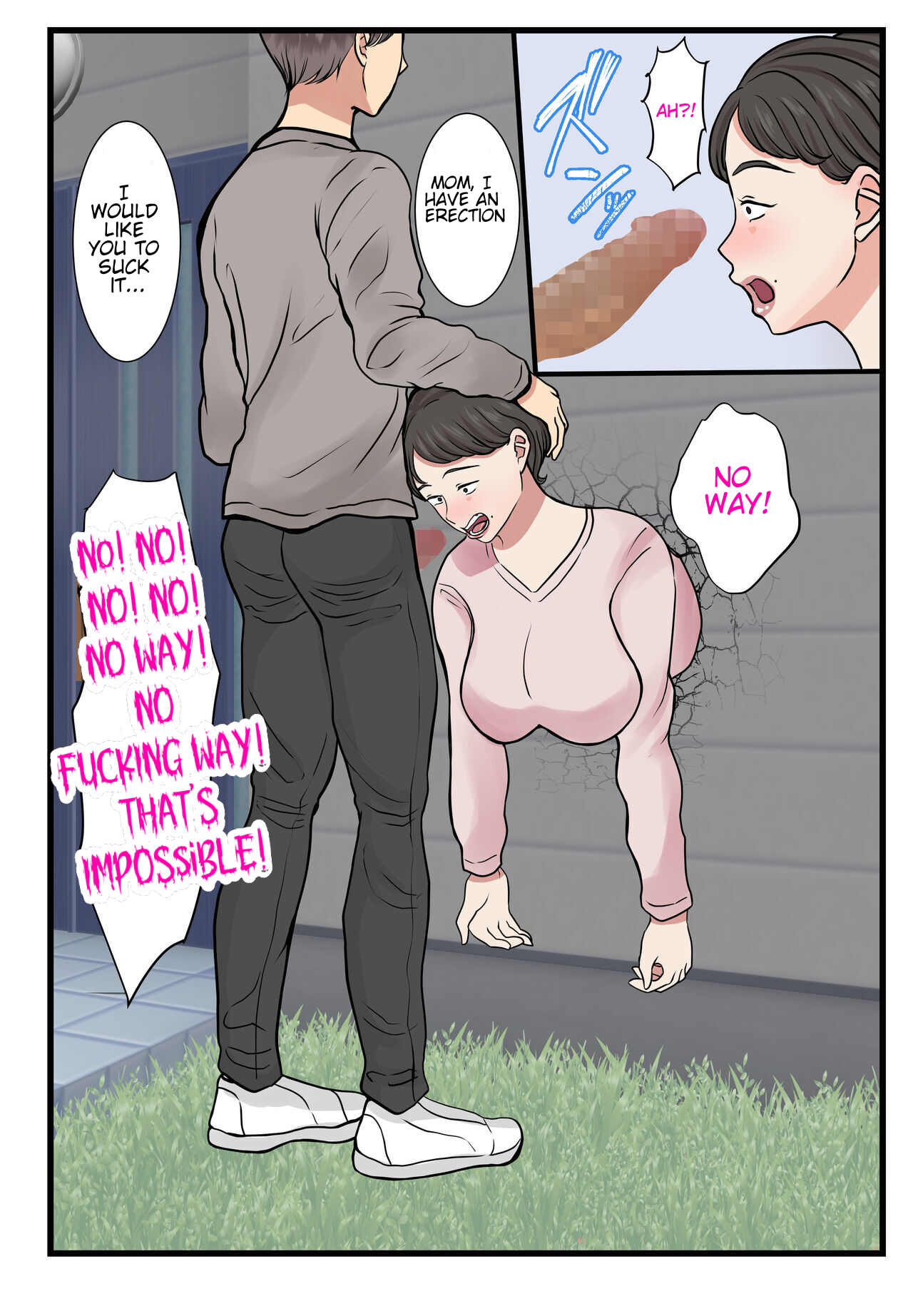 Haha ga Kabe ni Hamatte Ugokenakatta node… - Page 17