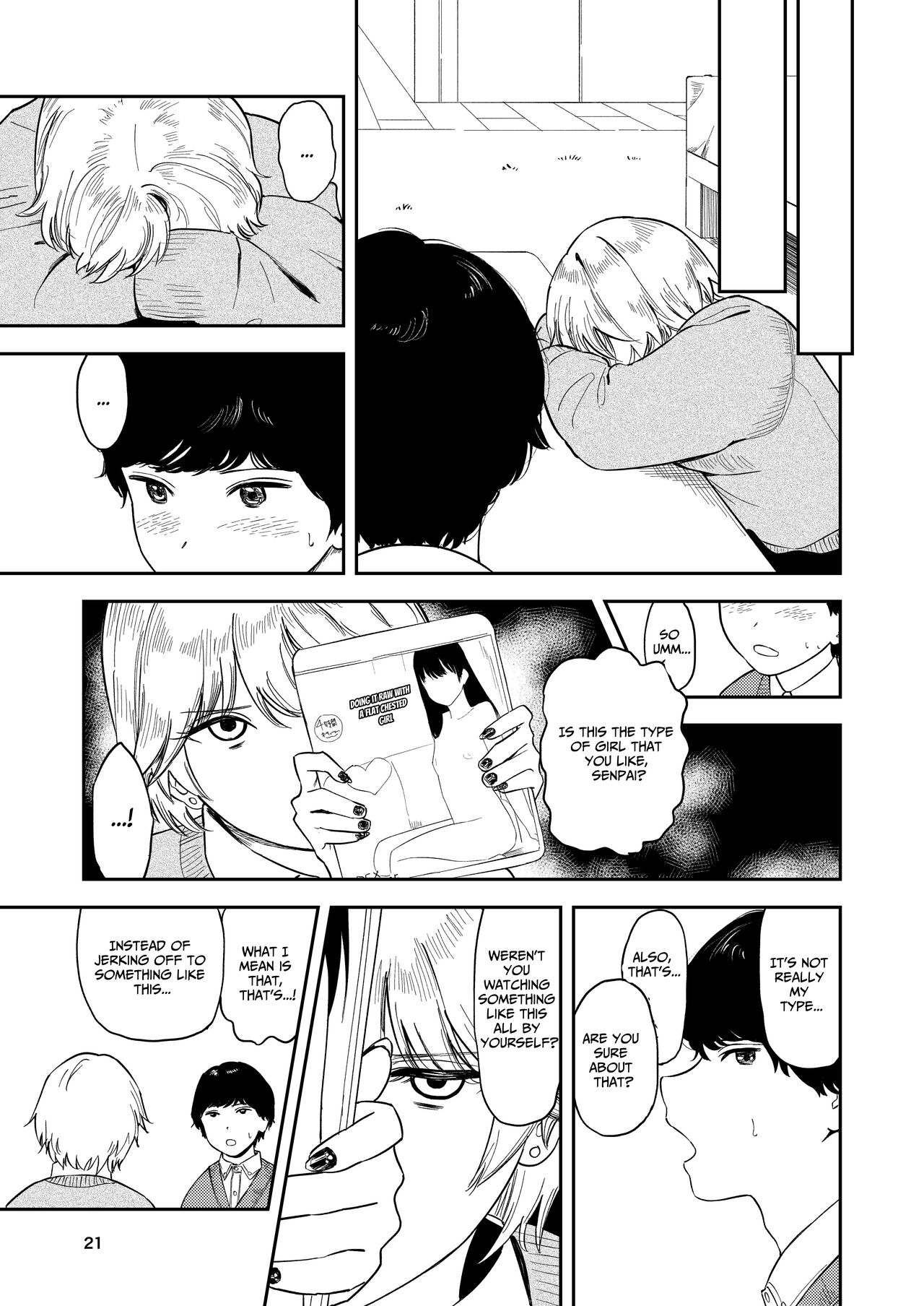 Itsumo Sokkenai no ni Ecchi suru Toki dake “Suki! Sukiii!” tte Naru Kyonyuu Kouhai Gal - Page 21