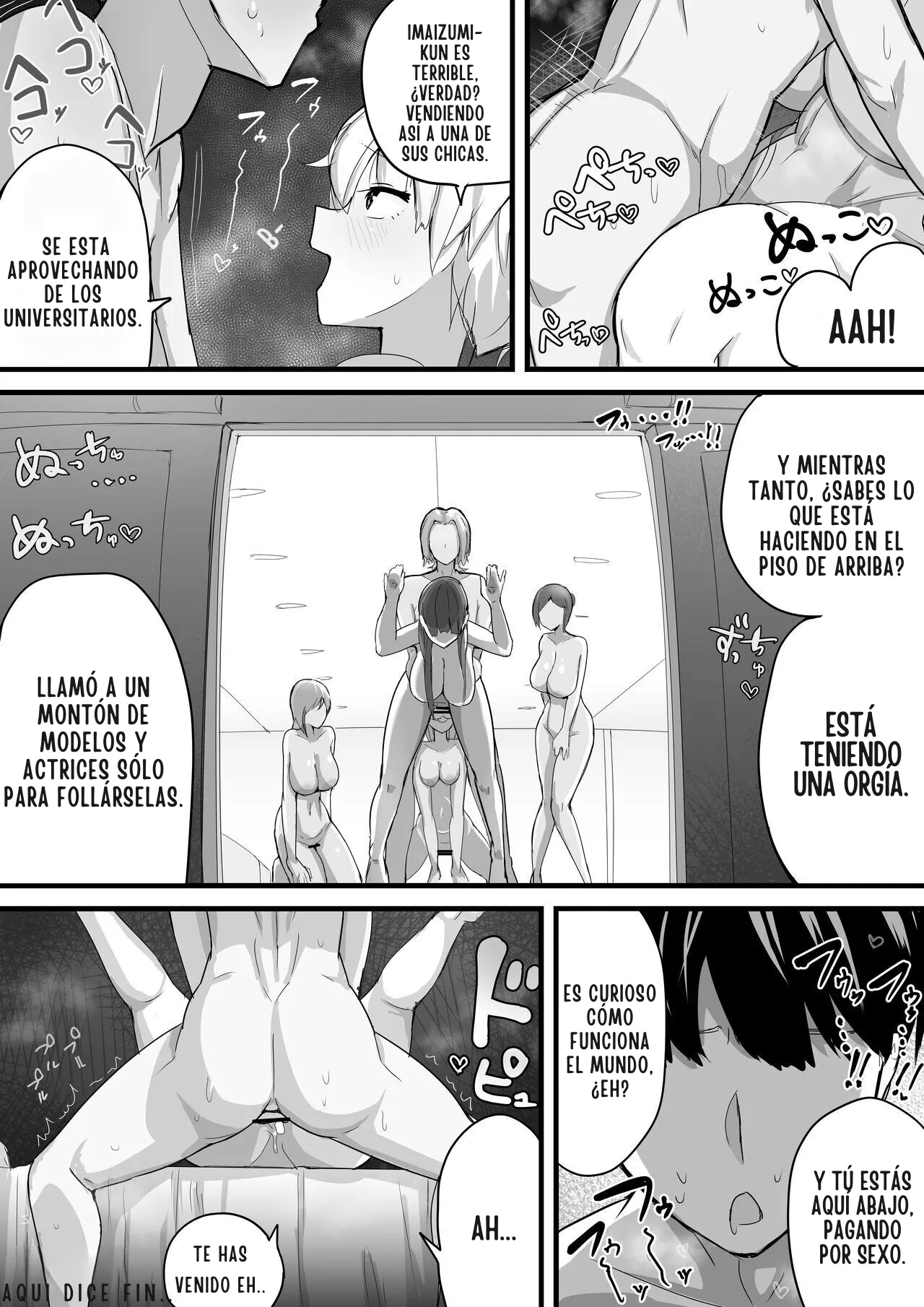 Dekachichi senpai, pottode no ikemen otoko (haiyuu) ni assari NTR | Mi Senpai Tetona se Vuelve una Facilota con un Hombre (Actor) Guapo - Page 24