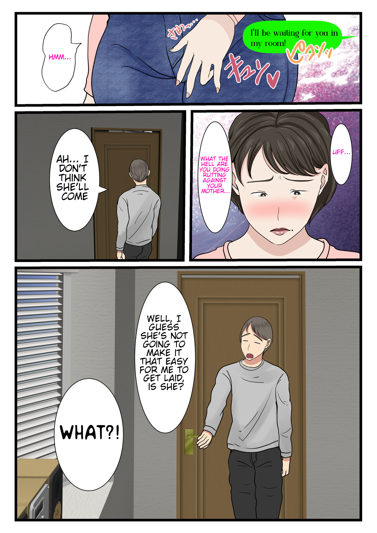 Haha ga Kabe ni Hamatte Ugokenakatta node… - Page 42