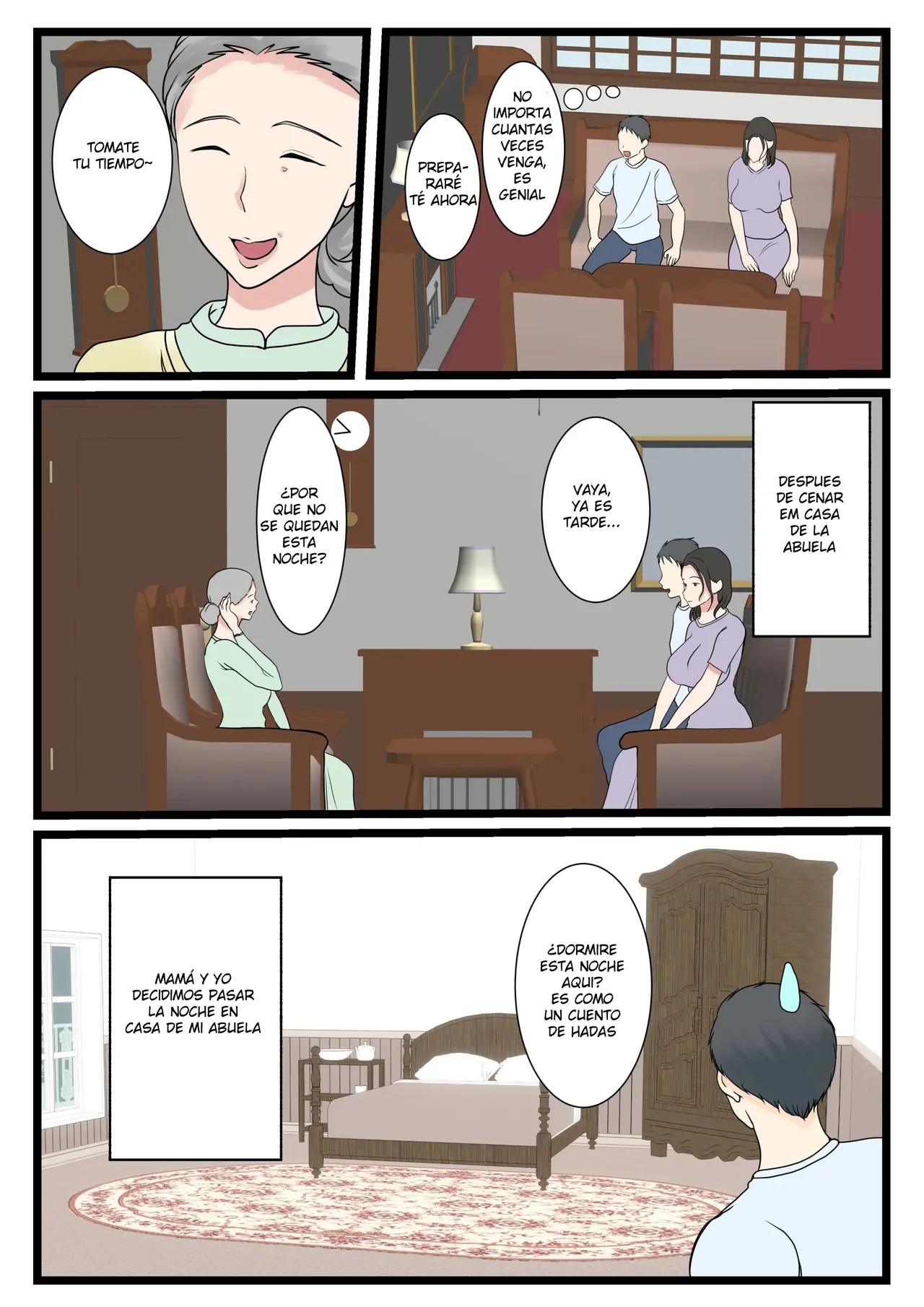 hojo no Haha wa Musuko ni Dakarete Ko o Haramu | Una Madre Virgen ConsibeE Un Hijo Con Su Hijo - Page 5