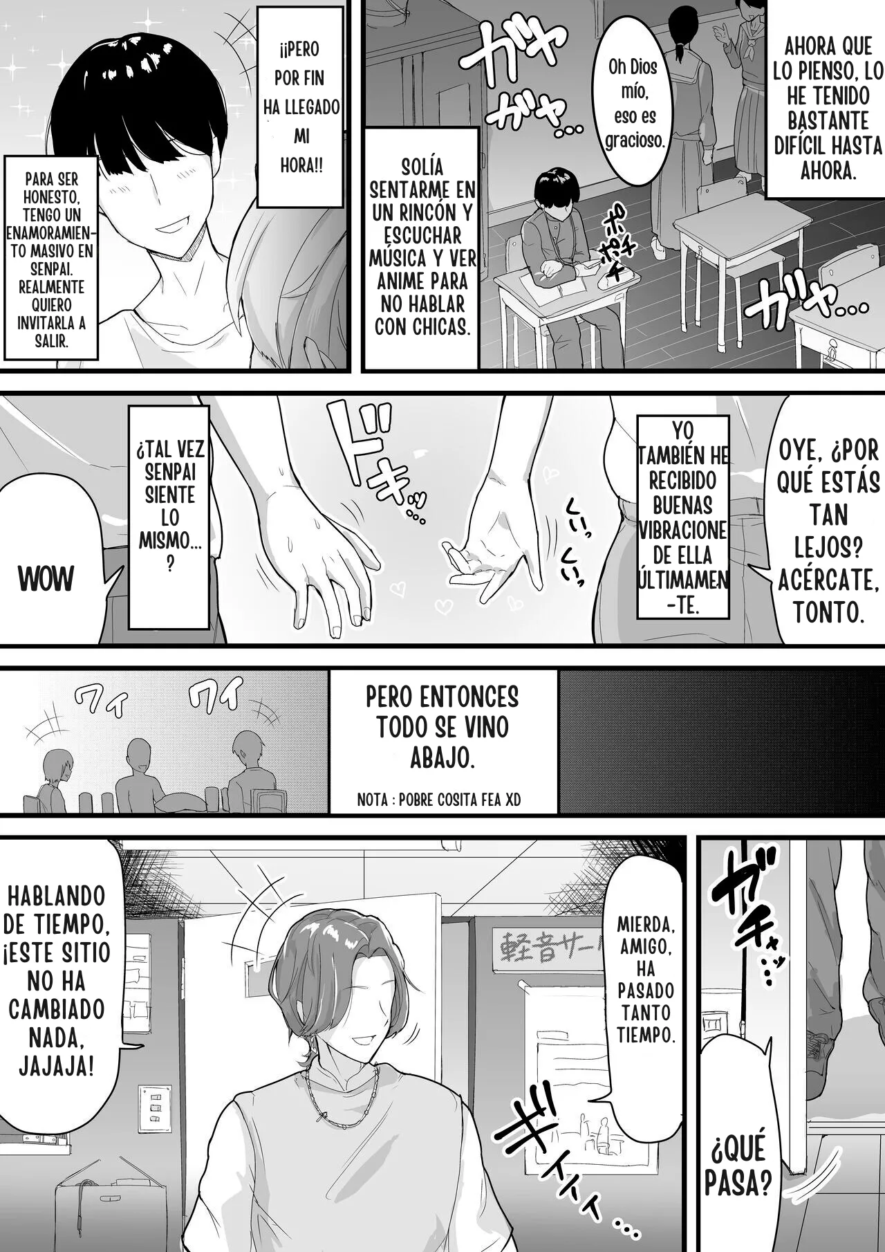 Dekachichi senpai, pottode no ikemen otoko (haiyuu) ni assari NTR | Mi Senpai Tetona se Vuelve una Facilota con un Hombre (Actor) Guapo - Page 5