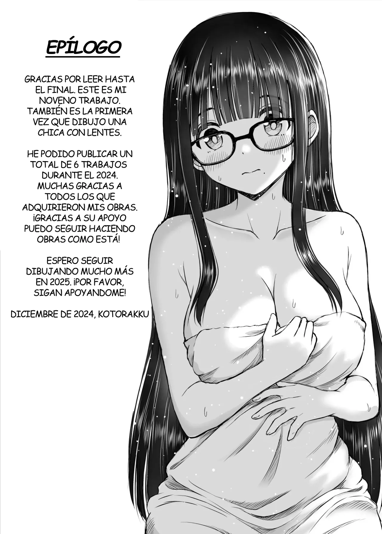 Bijutsubu no Kyonyuu Kouhai ga Nude Model ni Natta Kekka Amari ni Ero Sugite Ore no Geijutsu ga Bakuhatsushita Hanashi | La Kouhai de Pechos Grandes que se Desnudo para Ser mi Modelo de Dibujo - Page 52