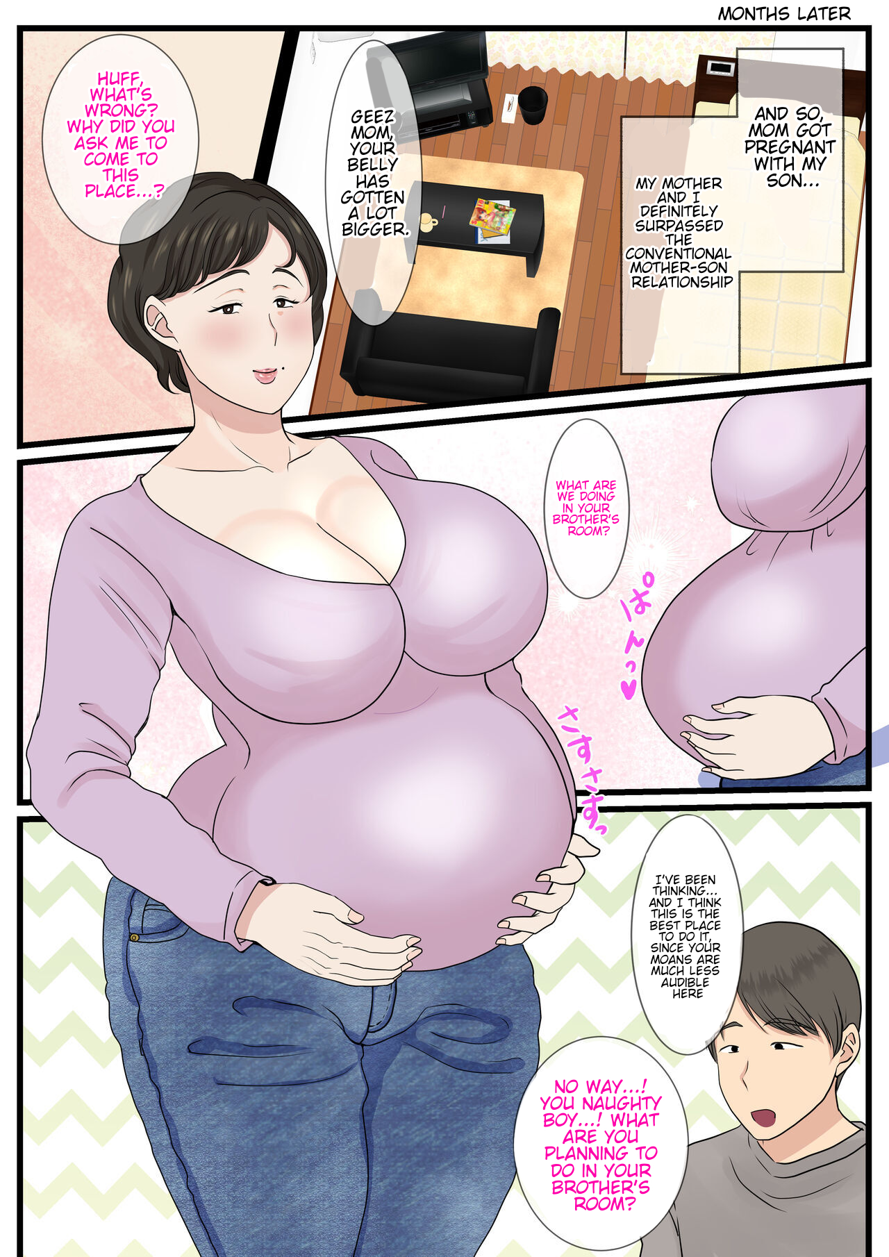 Haha ga Kabe ni Hamatte Ugokenakatta node… - Page 57