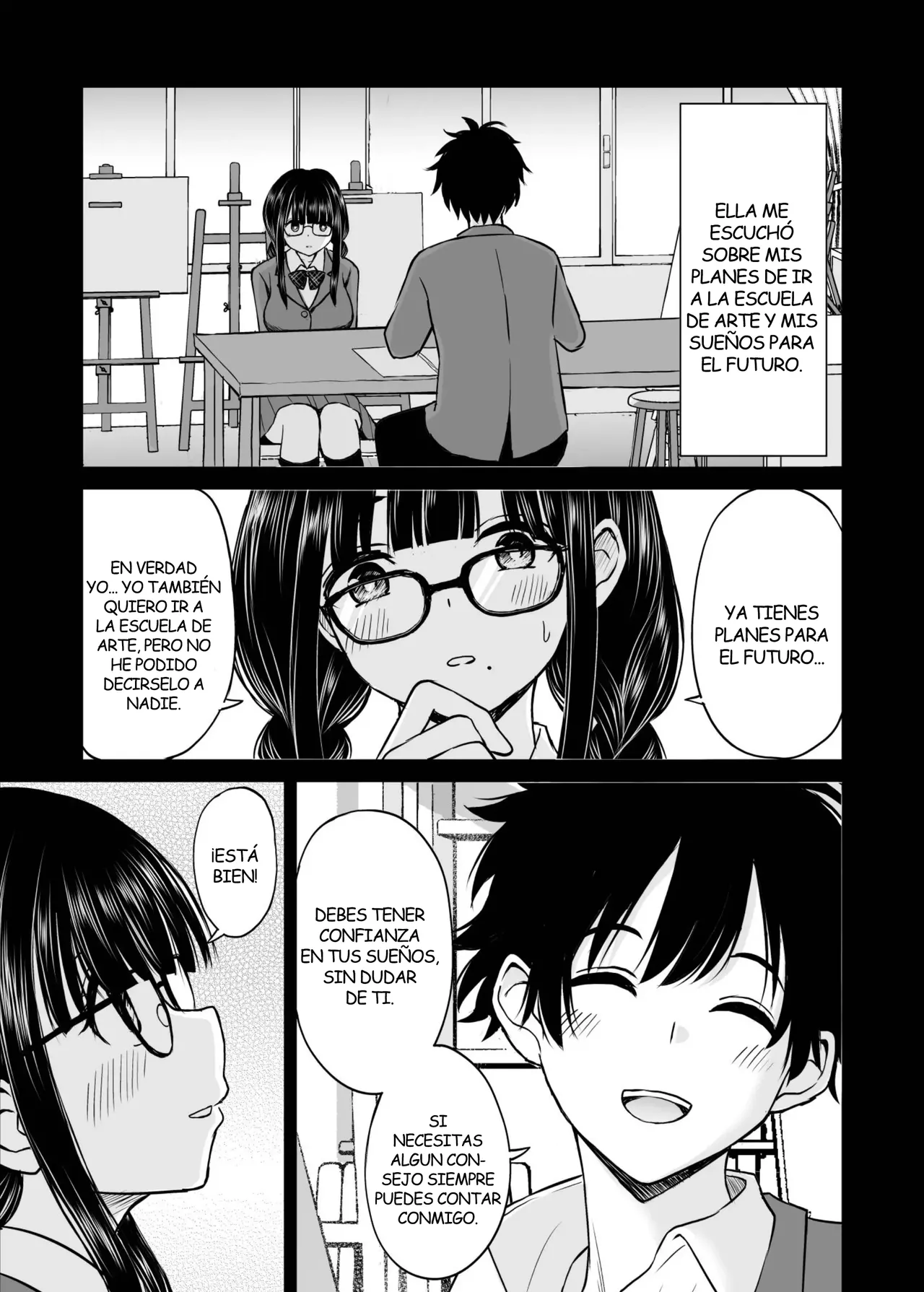 Bijutsubu no Kyonyuu Kouhai ga Nude Model ni Natta Kekka Amari ni Ero Sugite Ore no Geijutsu ga Bakuhatsushita Hanashi | La Kouhai de Pechos Grandes que se Desnudo para Ser mi Modelo de Dibujo - Page 6