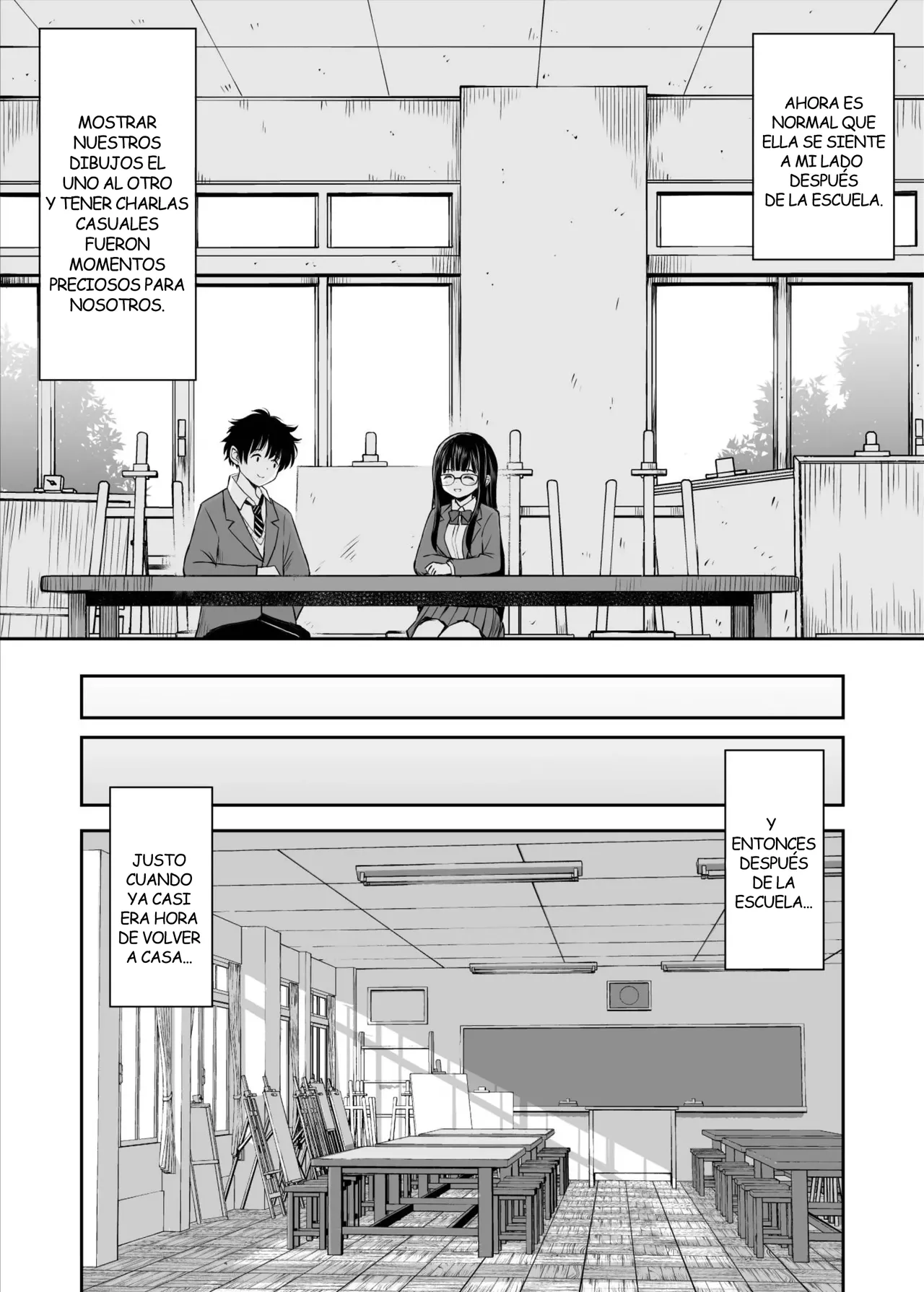 Bijutsubu no Kyonyuu Kouhai ga Nude Model ni Natta Kekka Amari ni Ero Sugite Ore no Geijutsu ga Bakuhatsushita Hanashi | La Kouhai de Pechos Grandes que se Desnudo para Ser mi Modelo de Dibujo - Page 8