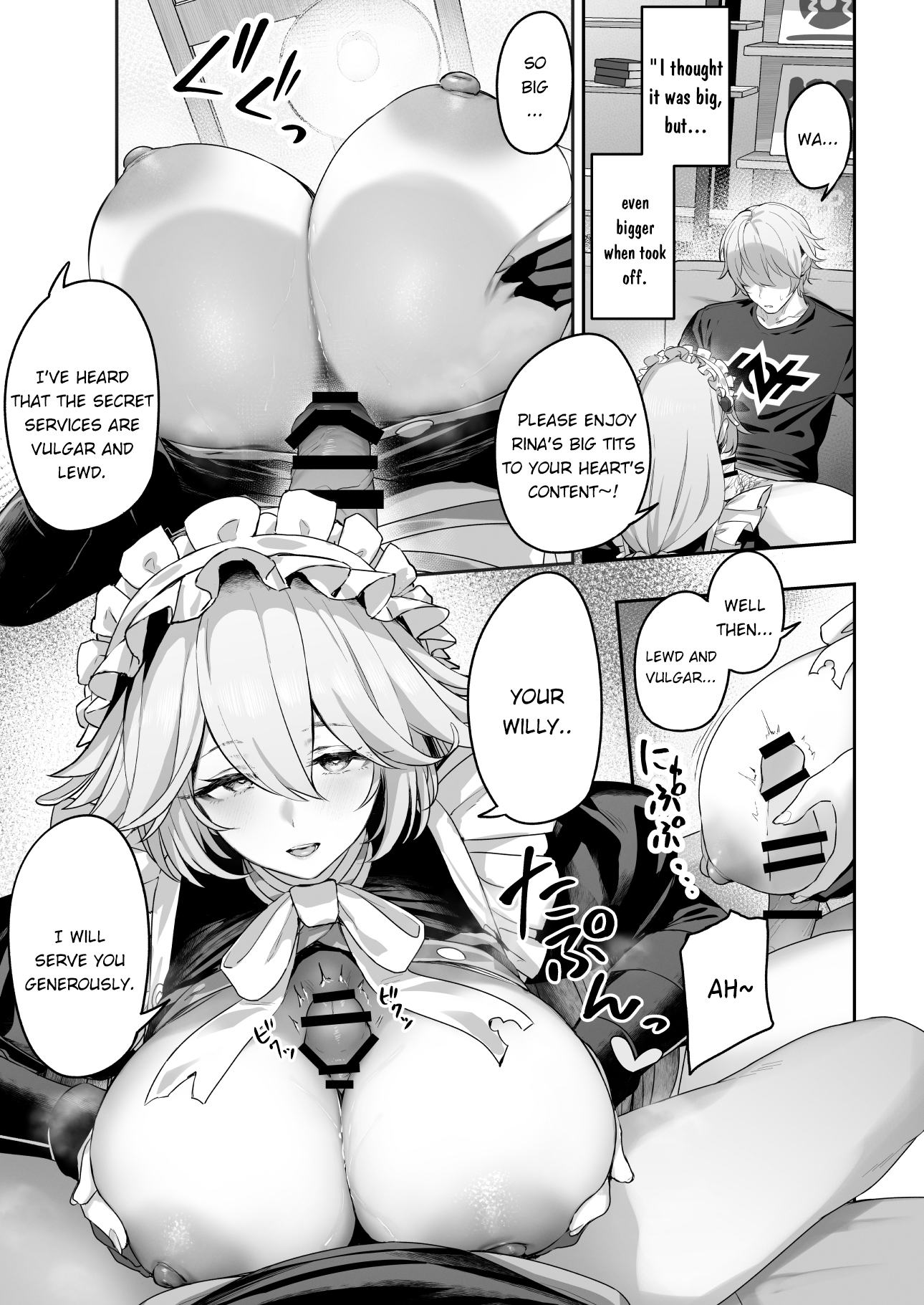 Maid-chou Rina no Tokubetsu Ura Service - Page 9