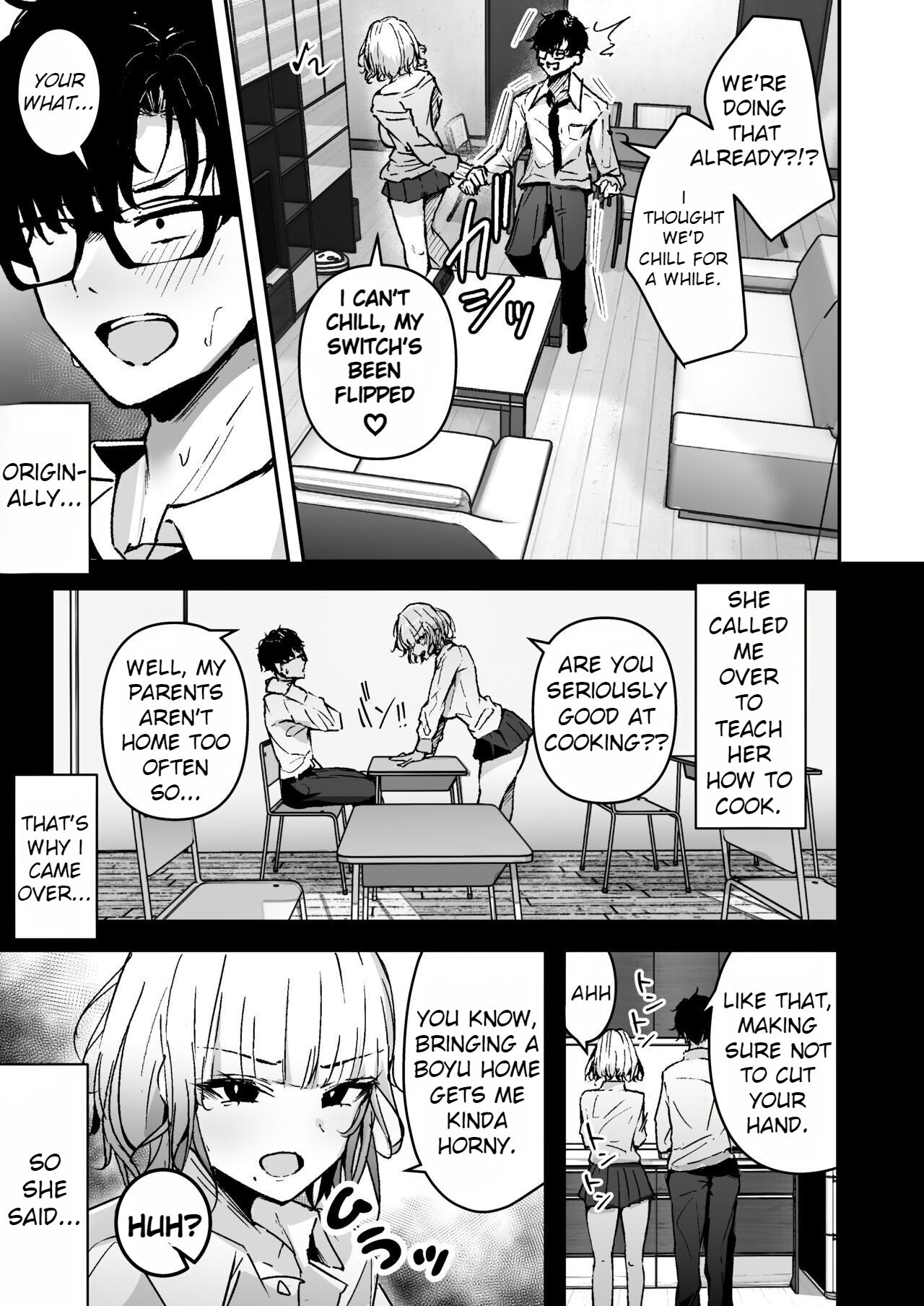 Kinpatsu Chounyuu Gal ni Gyaku Deriheru Atsukai Sarete Iru Ore no Hanashi | Blonde Gal with Huge Tits Treats Me Like a Manslut - Page 5