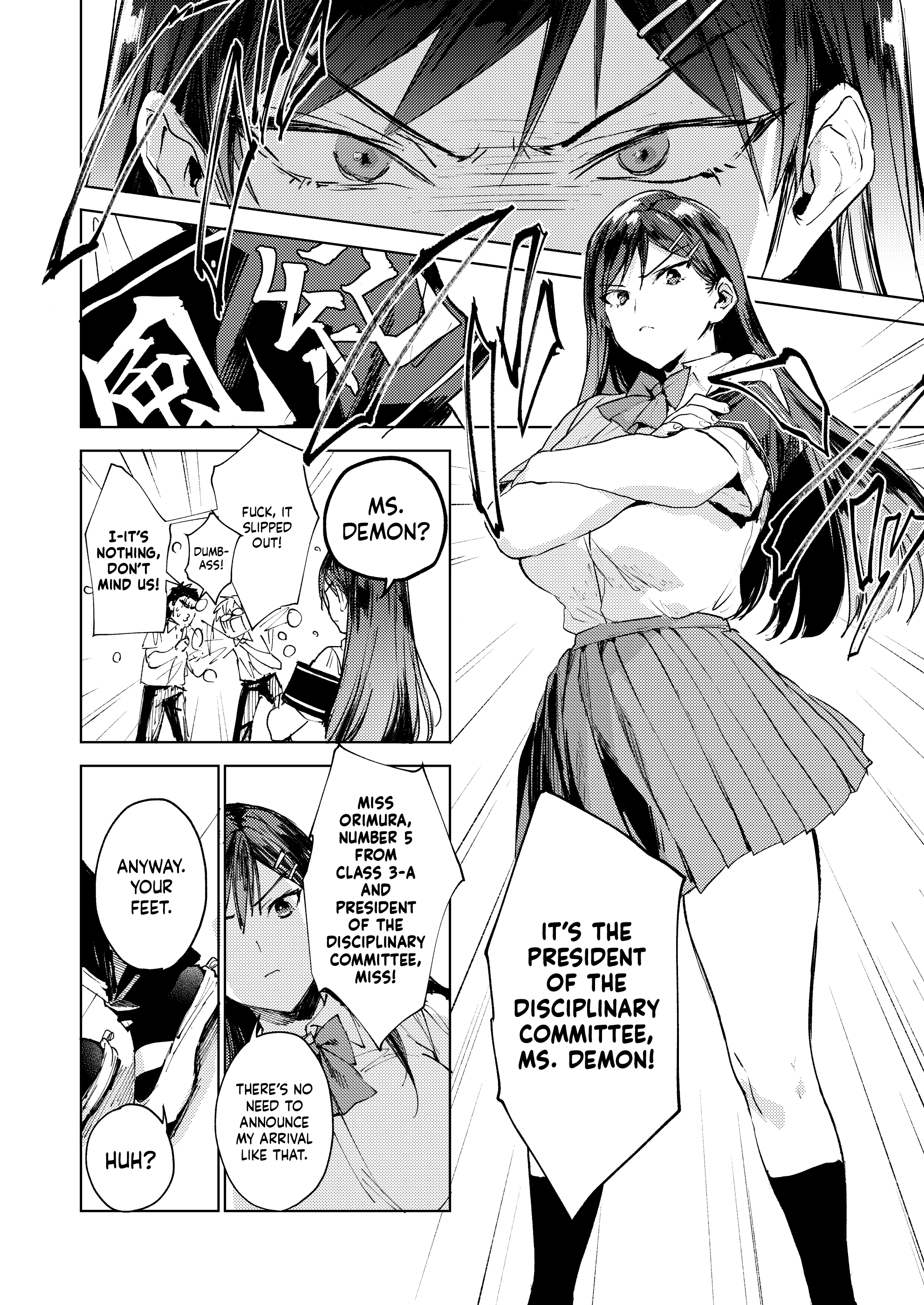 Kiritsu ni Kibishii Fuuki Iinchou wa Kounai de Himitsu no Dosukebe Onanie ga Yamerarenai! | The Strict Head of the DIsciplinary Committee Just Can’t Stop Masturbating at School! - Page 5