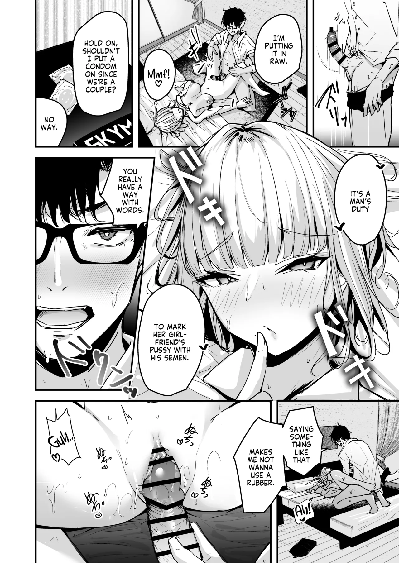 Kinpatsu Chounyuu Gal ni Gyaku DeliHeal Atsukai Sarete Iru Ore no Hanashi 2 | Blonde Gal with Huge Tits Treats Me Like a Manslut 2 - Page 8