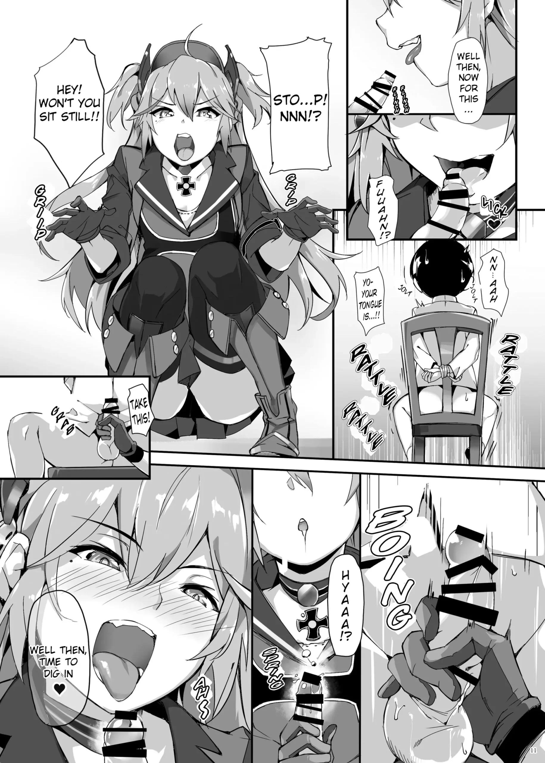 Hipper Shimai no Shota Sakusei Jinmon - Page 11