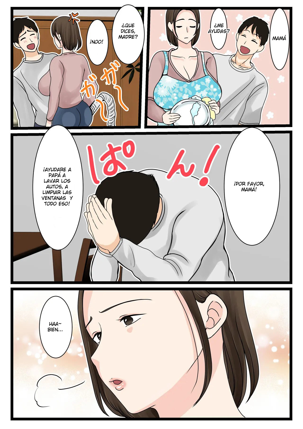 Ooba-san-chi no Okaa-san ~Musuko no Wagamama ni Juujun na Nichijou~ | La Madre de la Familia Oba ~Una Rutina Diaria de Sumisión a las Indulgencias de su Hijo~ - Page 18
