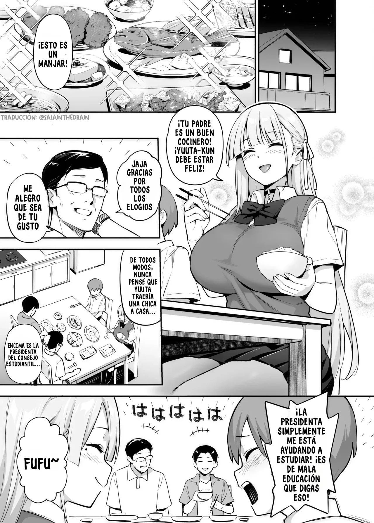 Akogare no Seitokaichou ga Kyonyuu Sugiru Ken 2 | La Adorada Presidenta del Consejo Estudiantil con las Tetas Obscenamente Grandes 2 - Page 2