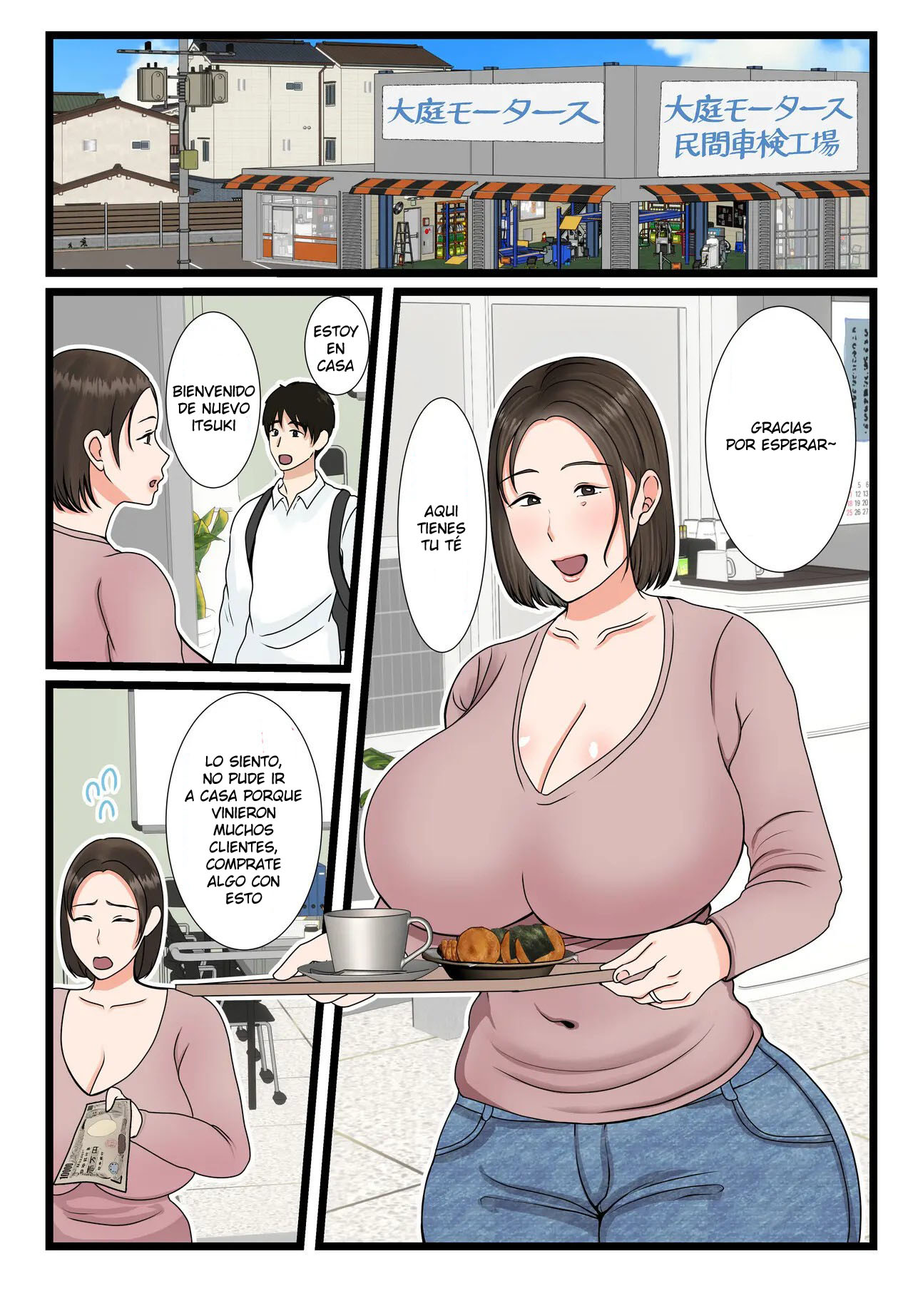 Ooba-san-chi no Okaa-san ~Musuko no Wagamama ni Juujun na Nichijou~ | La Madre de la Familia Oba ~Una Rutina Diaria de Sumisión a las Indulgencias de su Hijo~ - Page 3