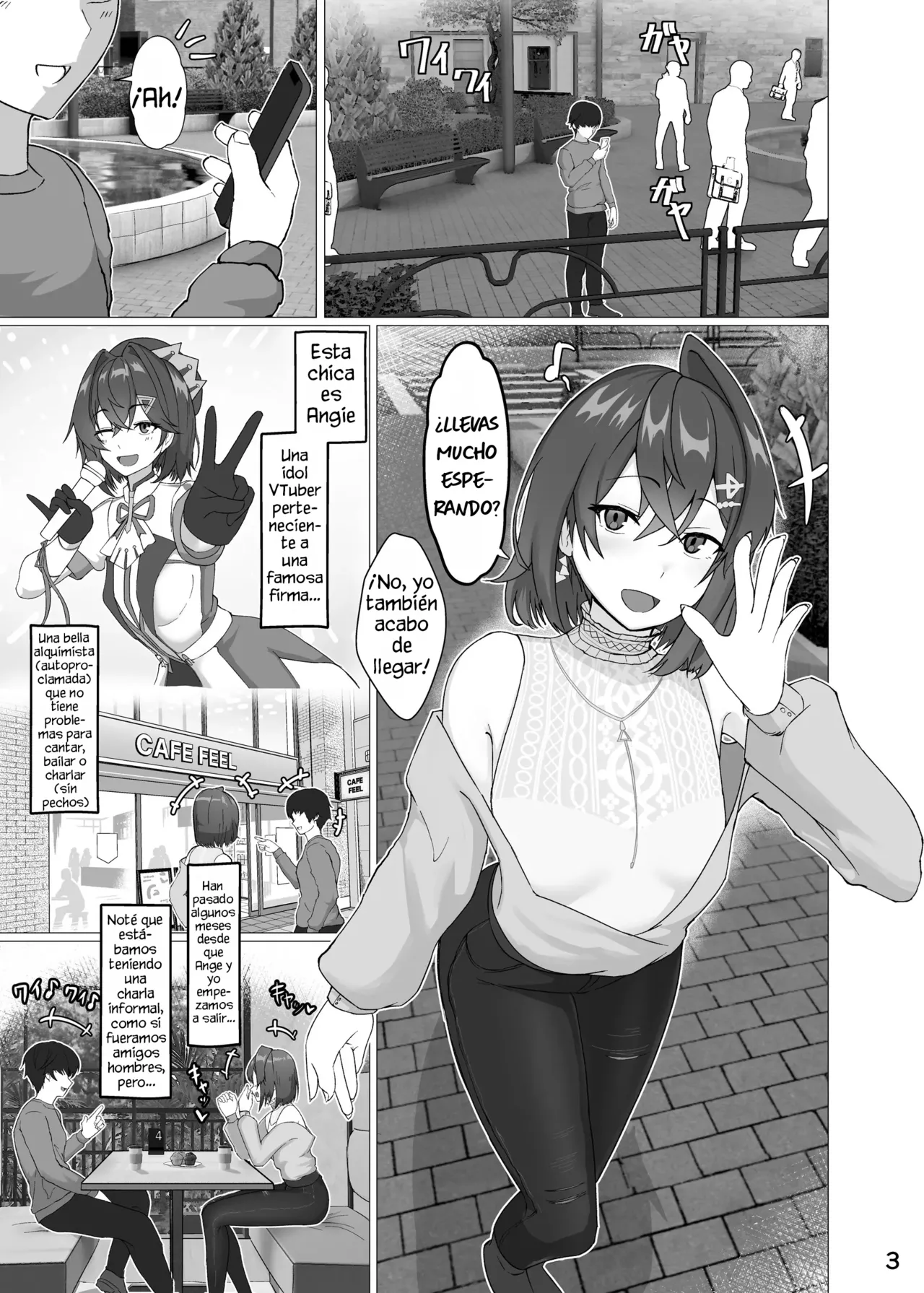 Bishoujo Renkinjutsushi NTRse Hon (Ange Katrina) | Un Libro NTR Sobre La Hermosa Chica Alquimista (Ange Katrina) - Page 3