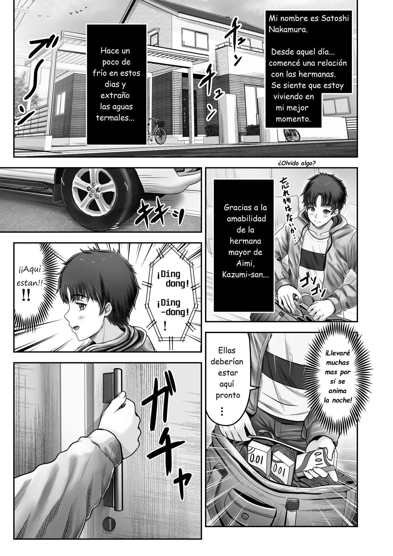 Sono Toshi no Hanareta Kurokami Shimai to Omeko suru Hanashi 2 ~Onsen Ryokou Hen~ | Una Historia de Dos Hermanas Viviendo Solas 2 ~Arco del Viaje a las Aguas Termales~ - Page 3