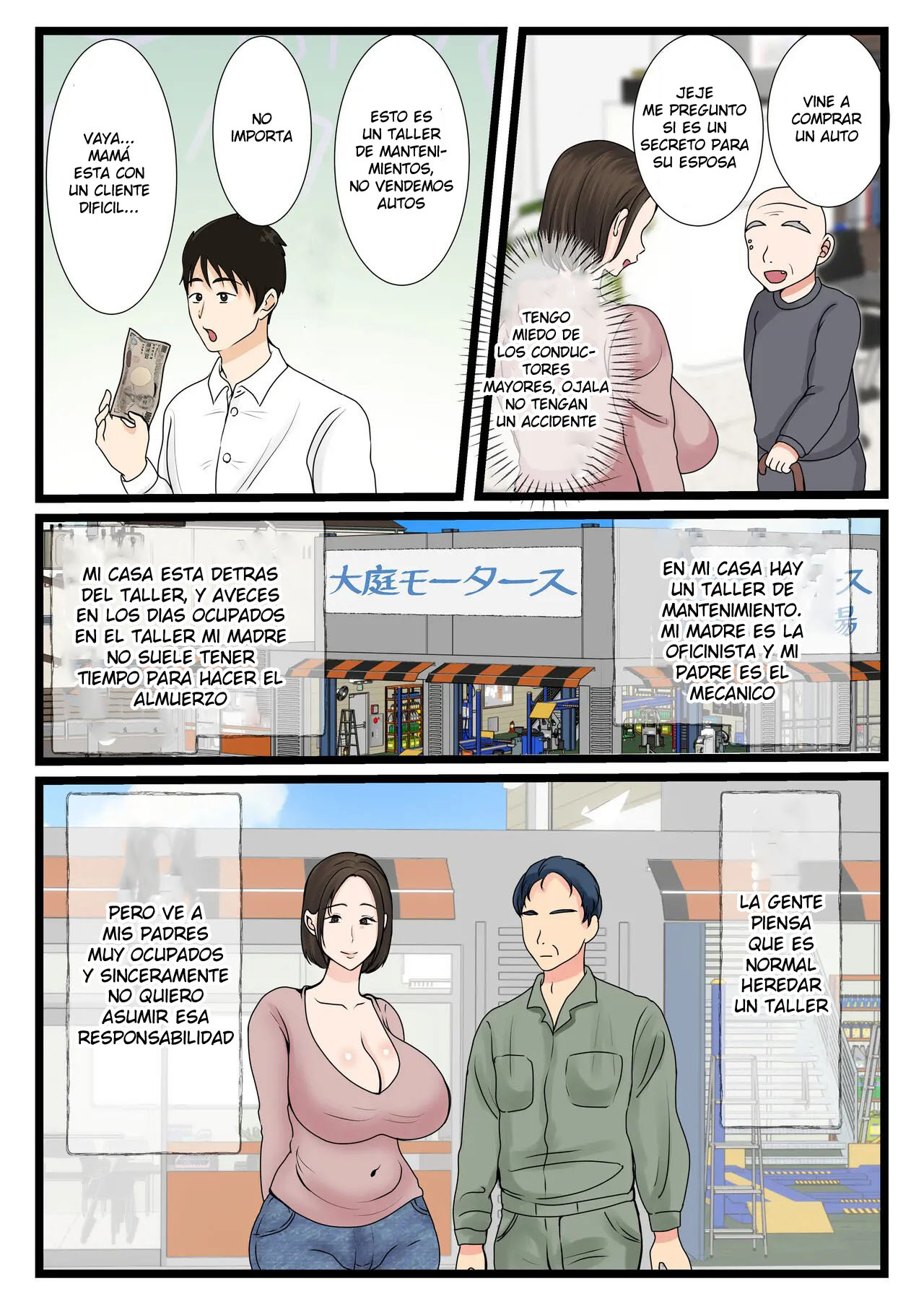 Ooba-san-chi no Okaa-san ~Musuko no Wagamama ni Juujun na Nichijou~ | La Madre de la Familia Oba ~Una Rutina Diaria de Sumisión a las Indulgencias de su Hijo~ - Page 4