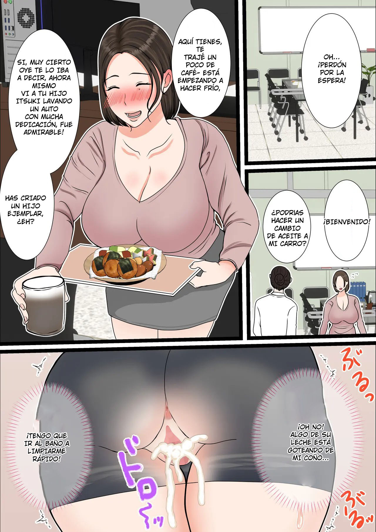 Ooba-san-chi no Okaa-san ~Musuko no Wagamama ni Juujun na Nichijou~ | La Madre de la Familia Oba ~Una Rutina Diaria de Sumisión a las Indulgencias de su Hijo~ - Page 49