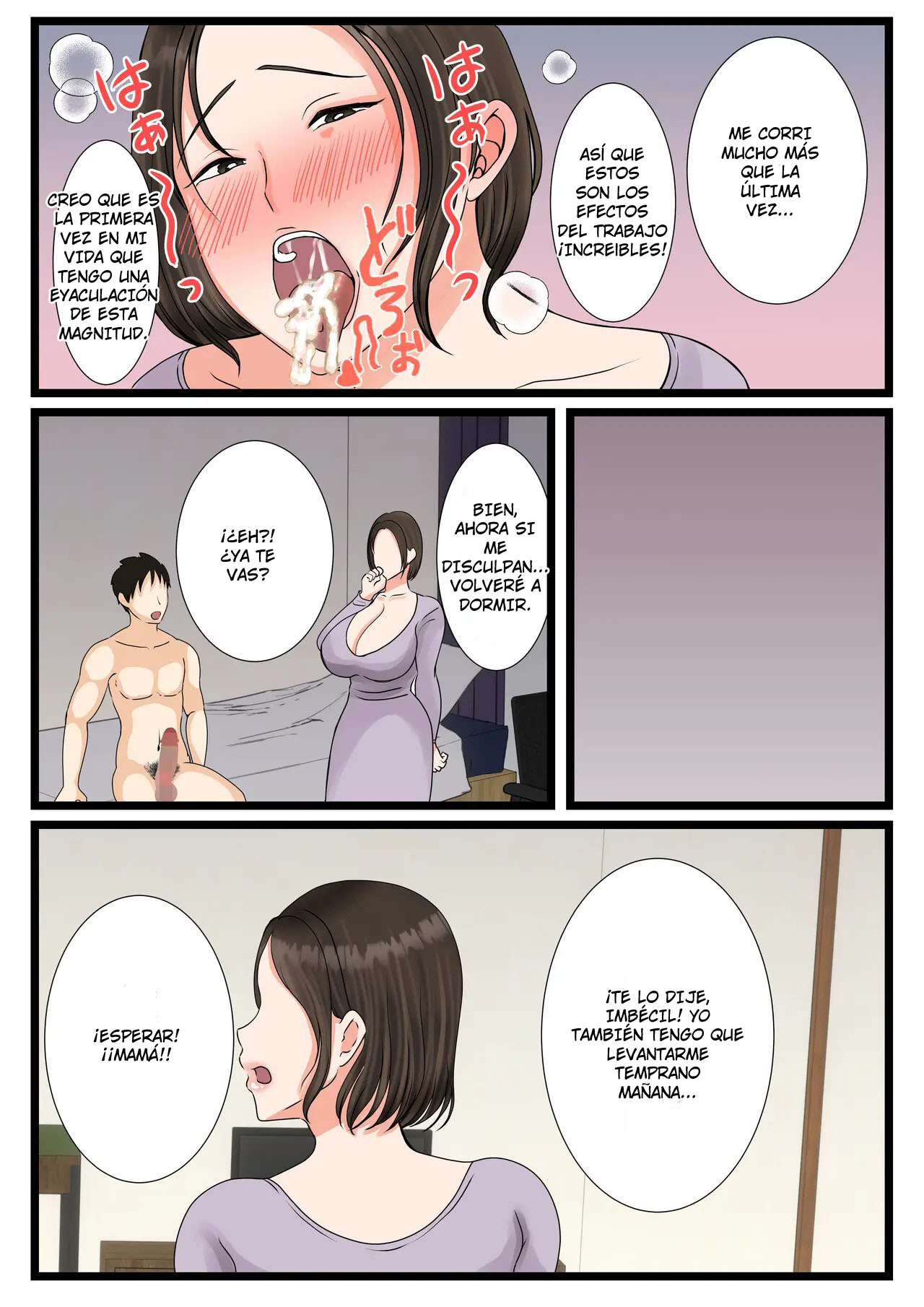 Ooba-san-chi no Okaa-san ~Musuko no Wagamama ni Juujun na Nichijou~ | La Madre de la Familia Oba ~Una Rutina Diaria de Sumisión a las Indulgencias de su Hijo~ - Page 61