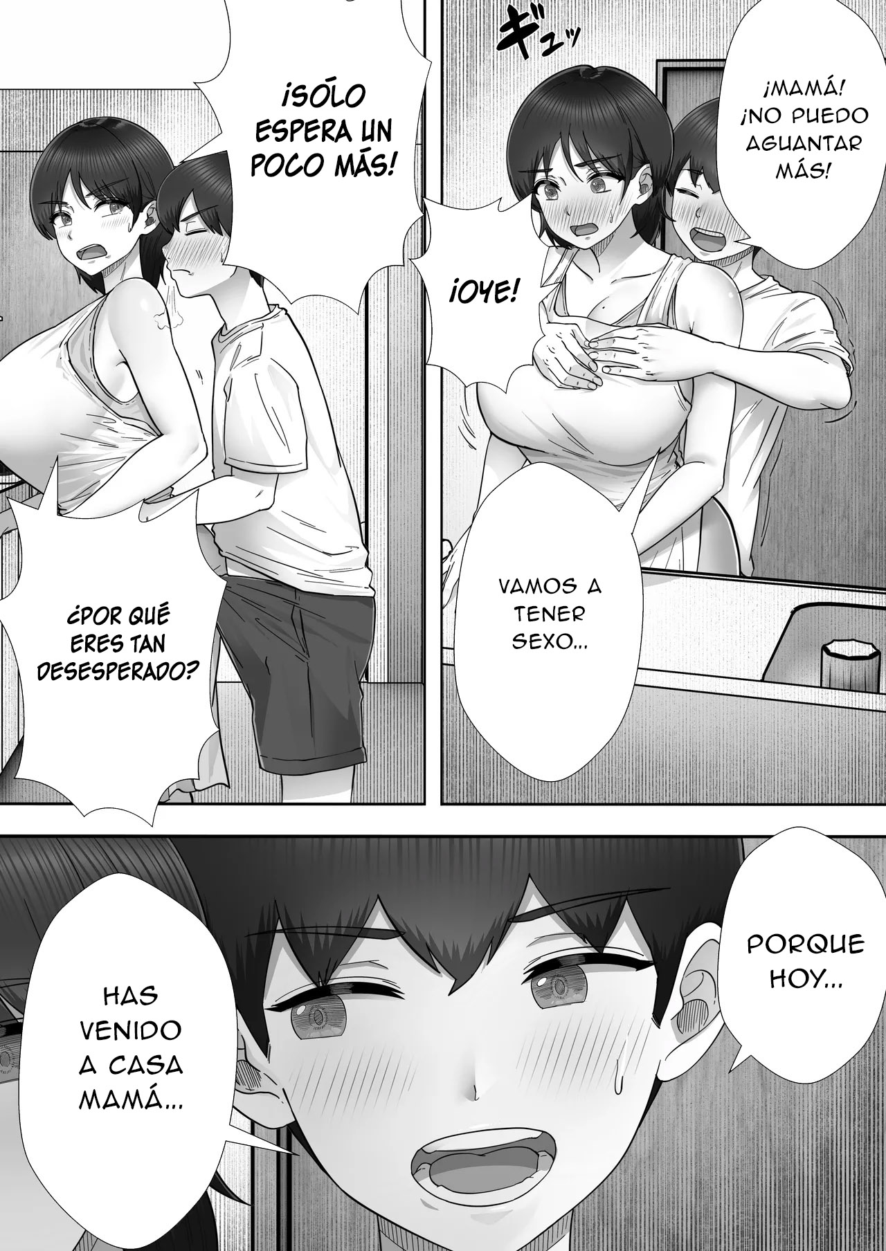 DeliHeal Kaa-chan 3 ~Daisukina Kaa-chan to Yari Makuri Handousei Sei Katsu~ | DeliHeal Kaa-chan 3 ~Teniendo Sexo con mi Madre y Nuestra Vida de Convivencia a Medias~ - Page 8