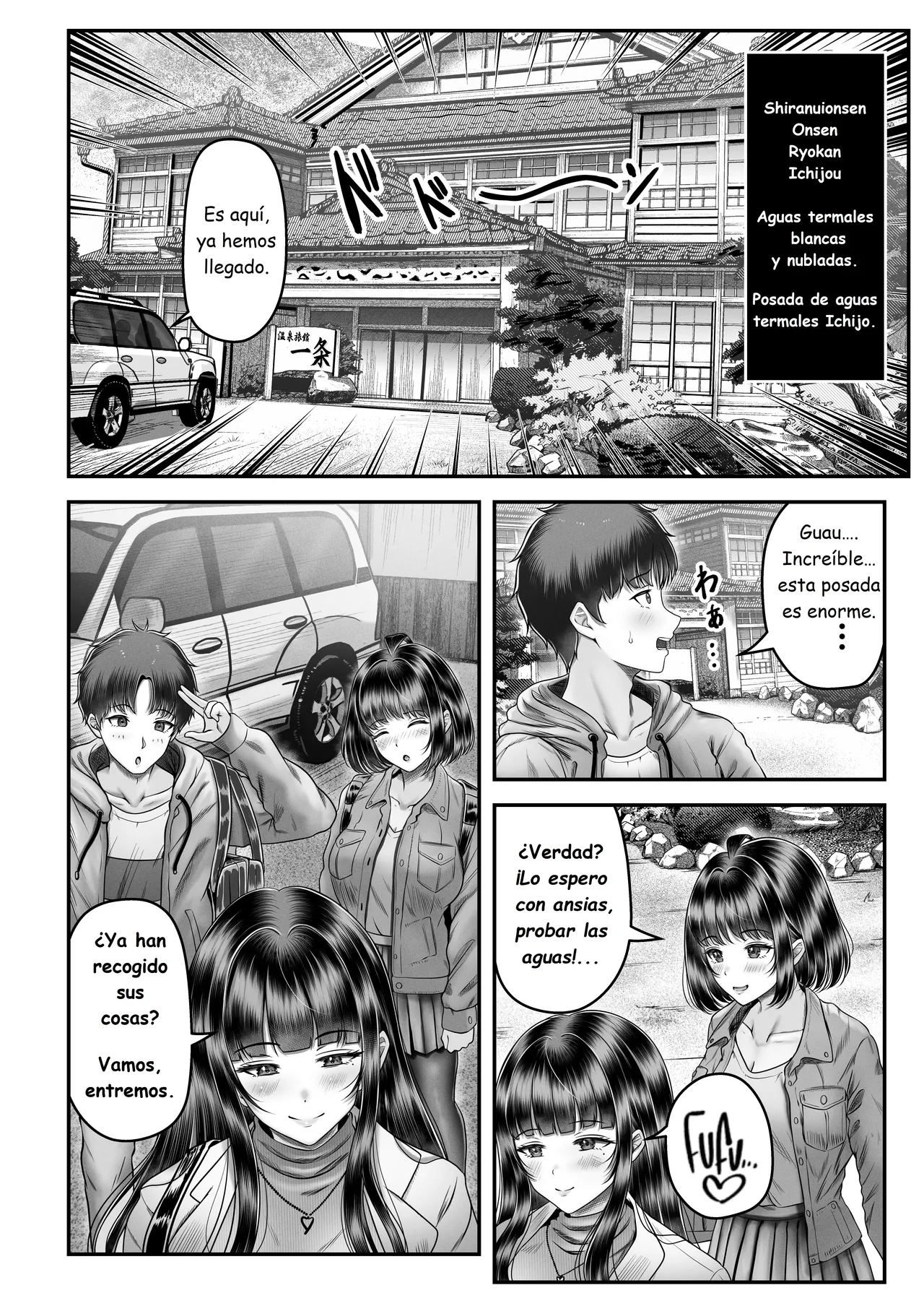 Sono Toshi no Hanareta Kurokami Shimai to Omeko suru Hanashi 2 ~Onsen Ryokou Hen~ | Una Historia de Dos Hermanas Viviendo Solas 2 ~Arco del Viaje a las Aguas Termales~ - Page 8