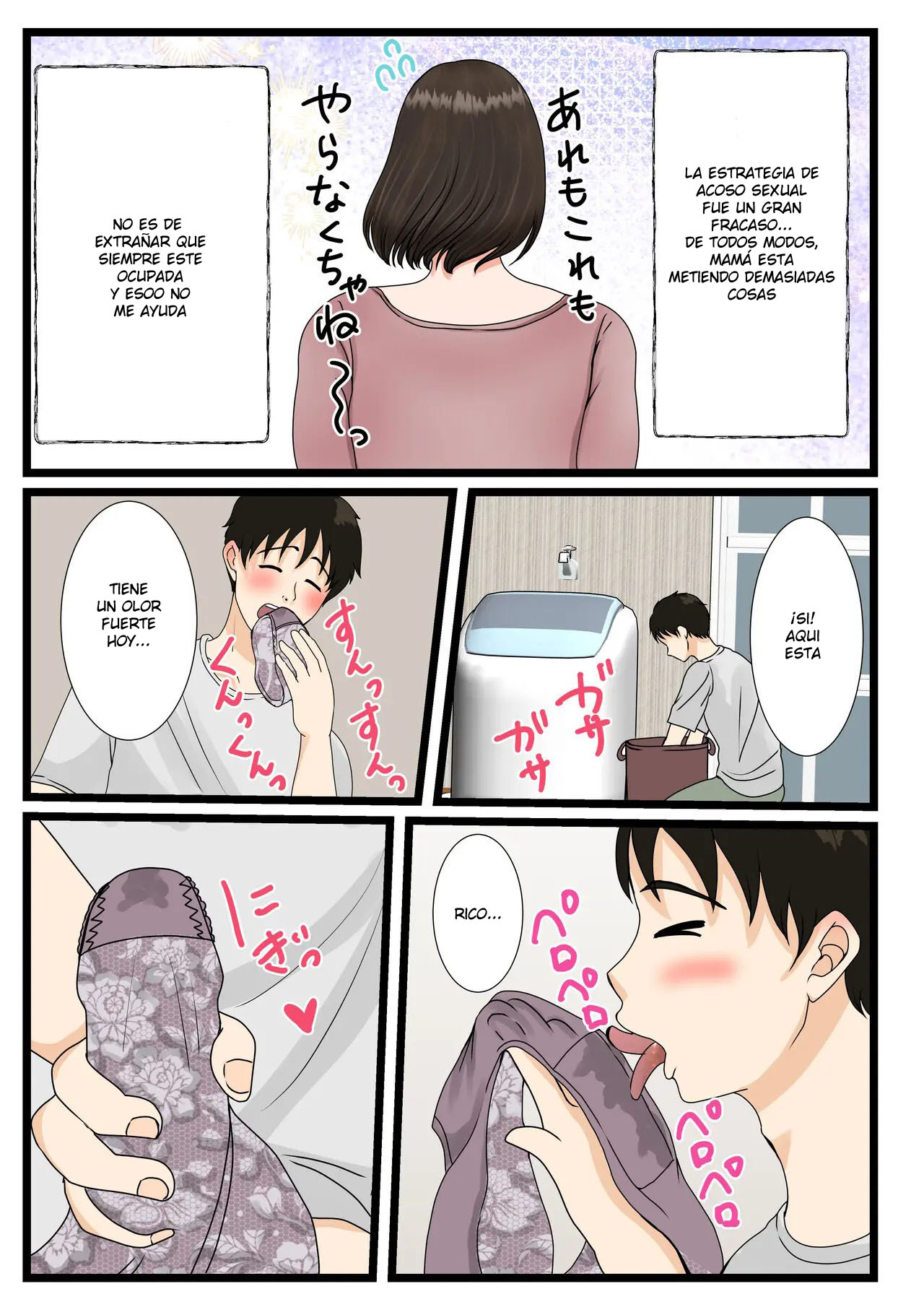 Ooba-san-chi no Okaa-san ~Musuko no Wagamama ni Juujun na Nichijou~ | La Madre de la Familia Oba ~Una Rutina Diaria de Sumisión a las Indulgencias de su Hijo~ - Page 9