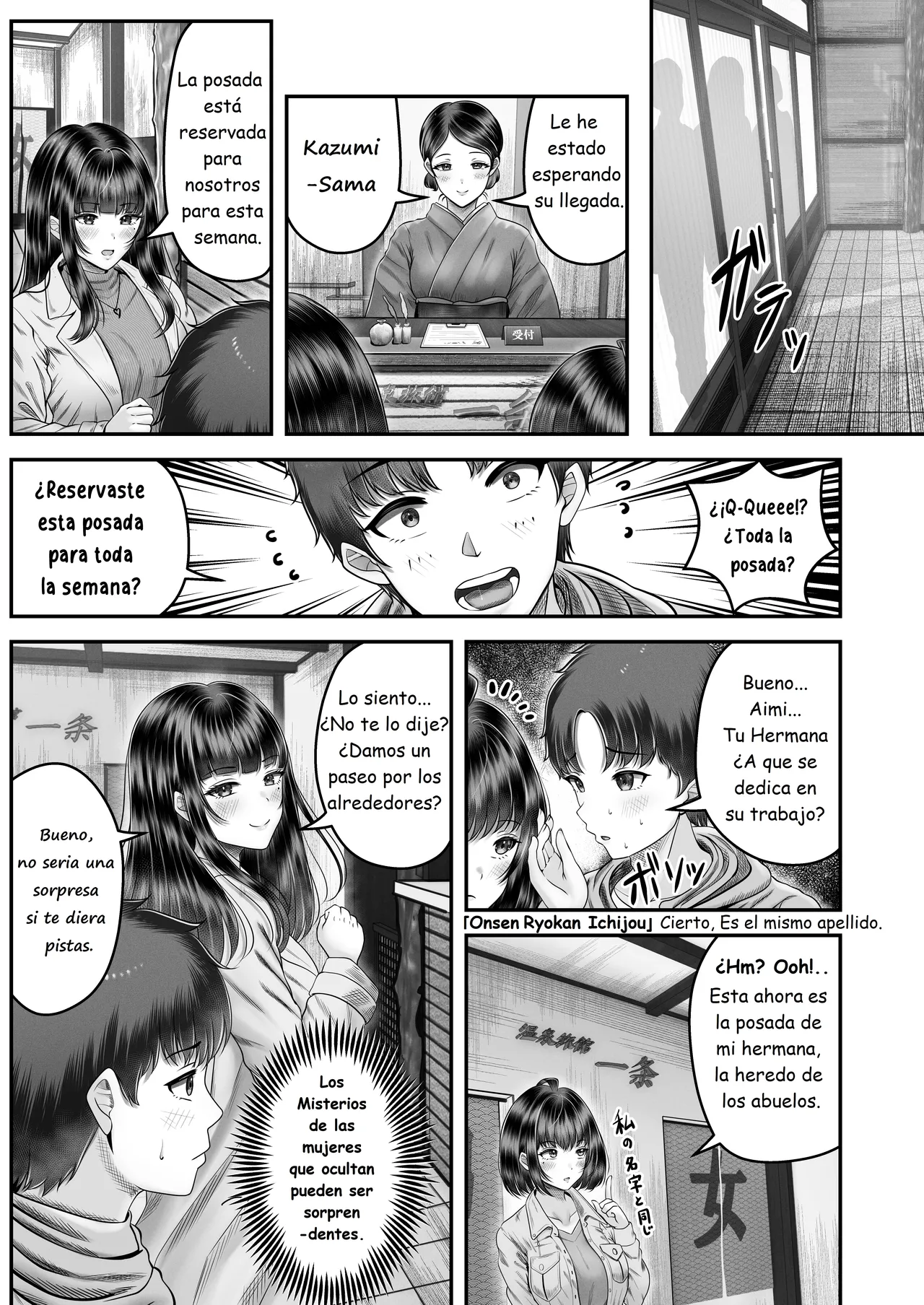 Sono Toshi no Hanareta Kurokami Shimai to Omeko suru Hanashi 2 ~Onsen Ryokou Hen~ | Una Historia de Dos Hermanas Viviendo Solas 2 ~Arco del Viaje a las Aguas Termales~ - Page 9