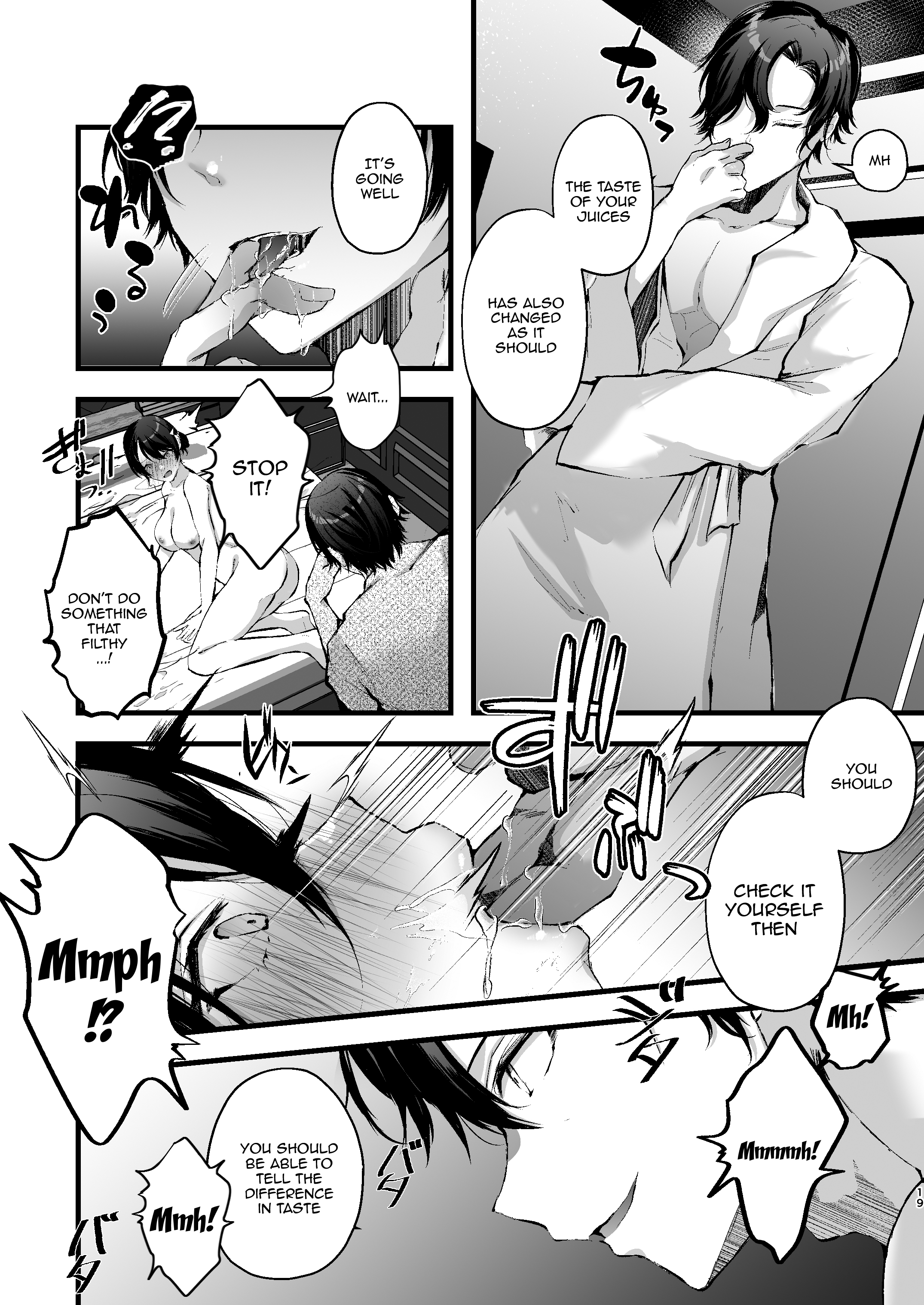 Seifu Kounin Sex Counselor ni Netorareta Boku no Tsuma | My Wife Got Taken From Me By A Government-Appointed Sex Counselor - Page 19