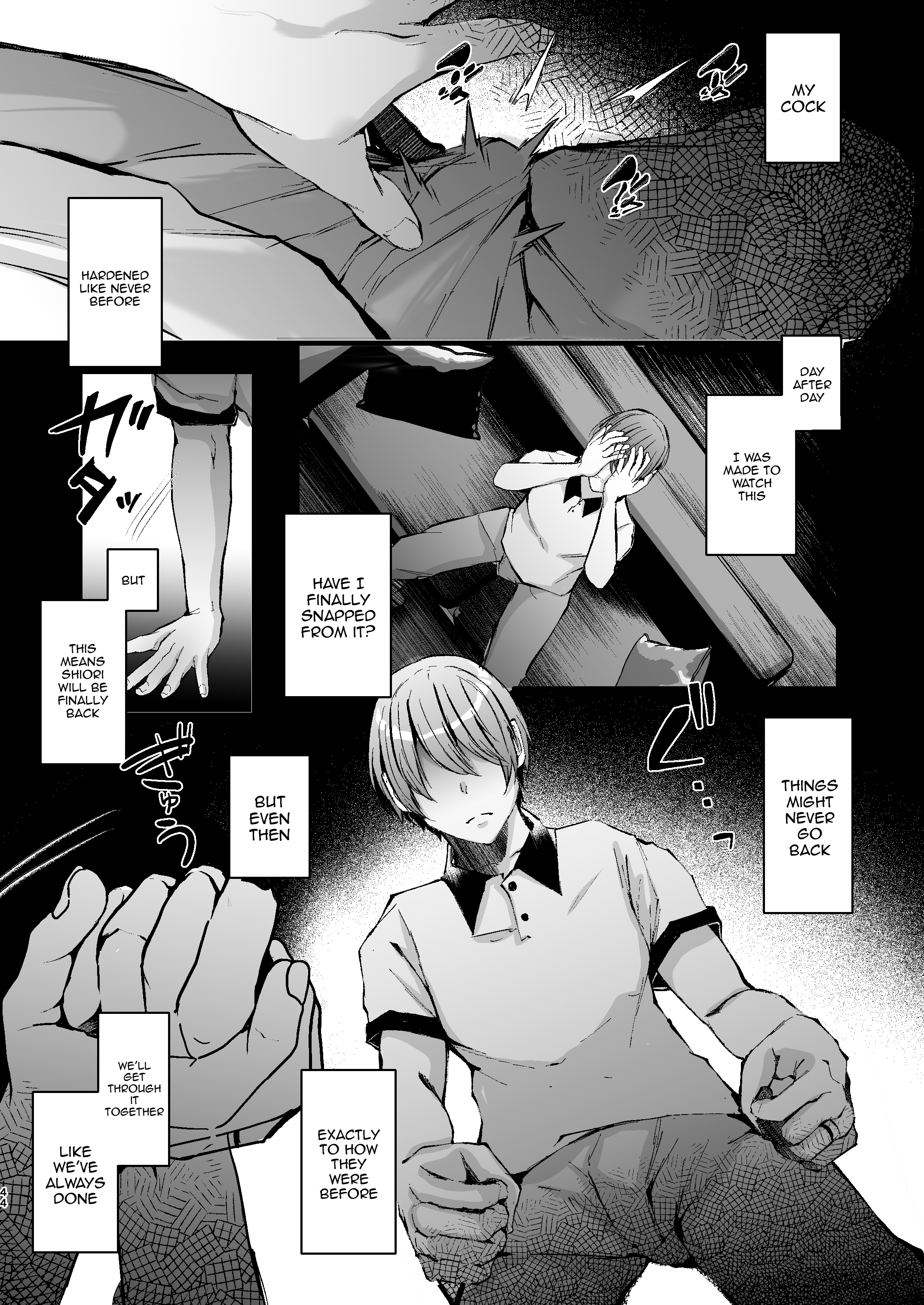 Seifu Kounin Sex Counselor ni Netorareta Boku no Tsuma | My Wife Got Taken From Me By A Government-Appointed Sex Counselor - Page 44