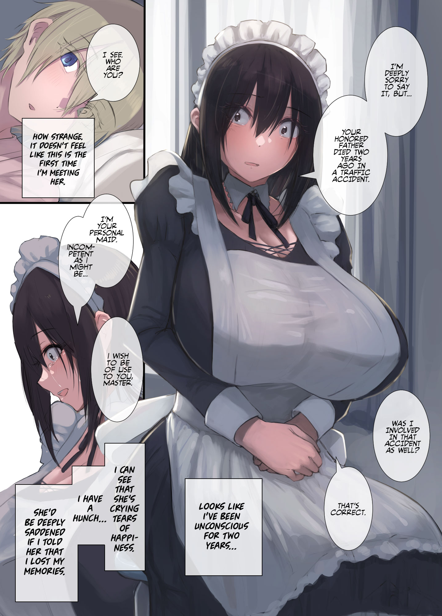 Gokuama -Yonpakugan No Maid San- | Super Sweet Crazy-eyed Maid - Page 5