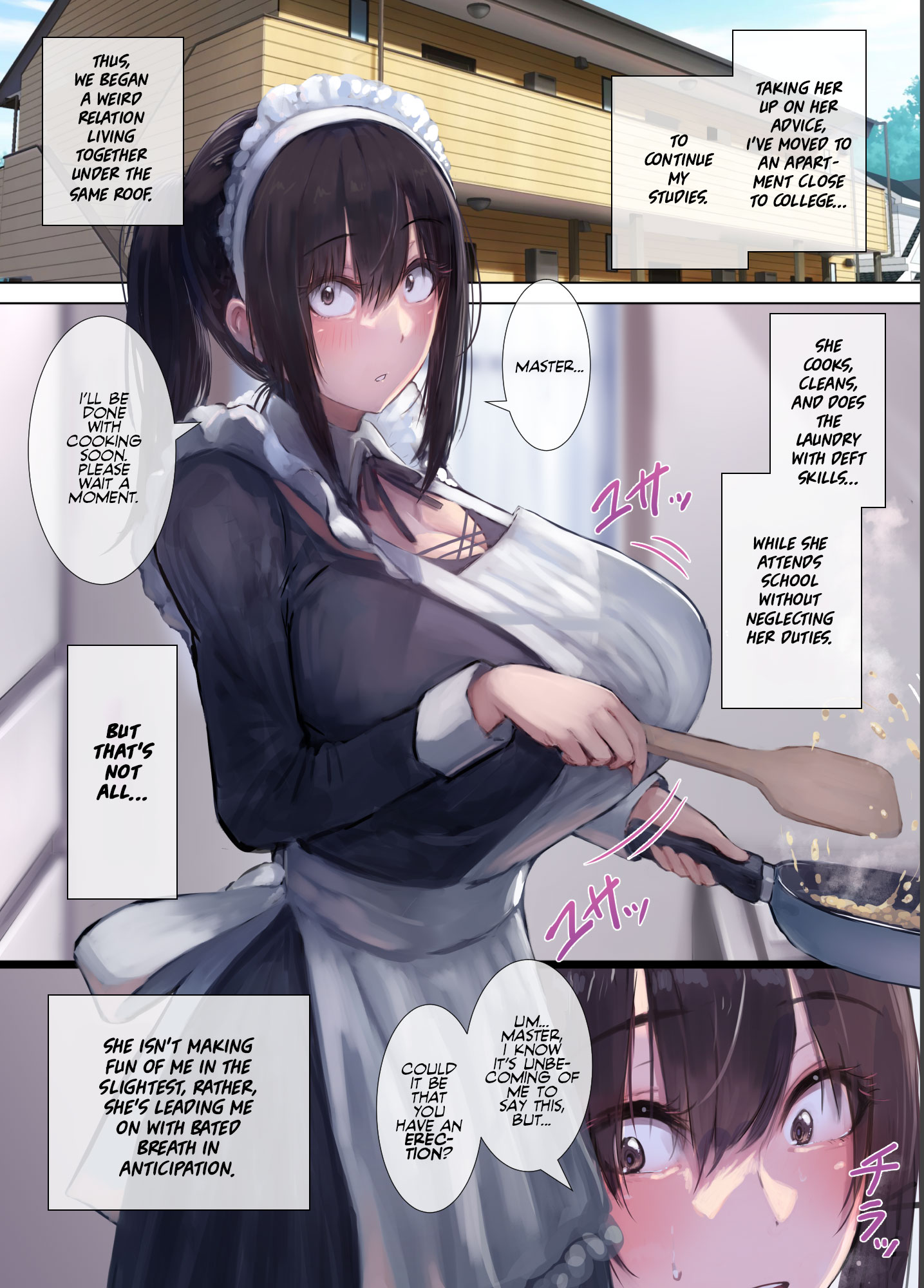 Gokuama -Yonpakugan No Maid San- | Super Sweet Crazy-eyed Maid - Page 6