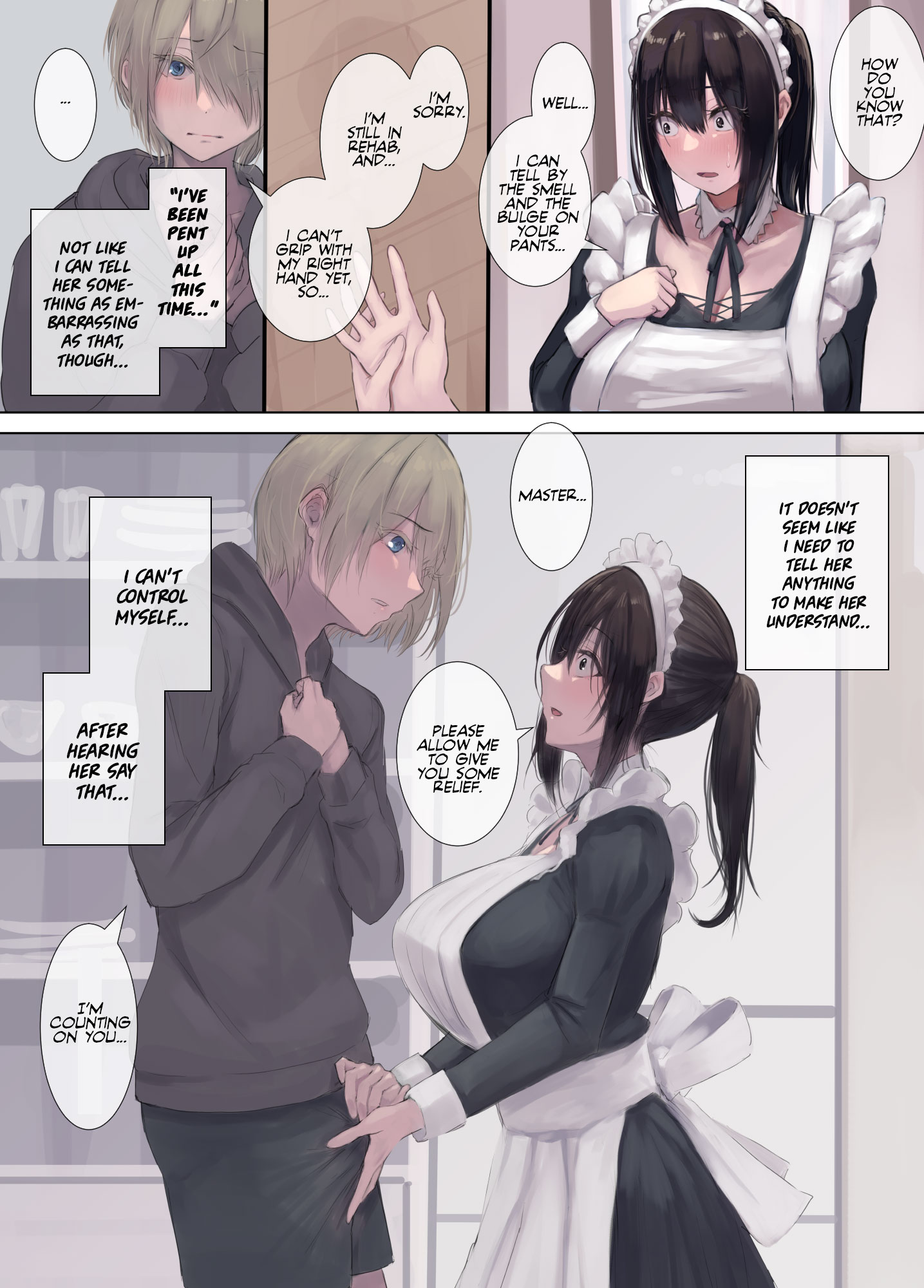 Gokuama -Yonpakugan No Maid San- | Super Sweet Crazy-eyed Maid - Page 7