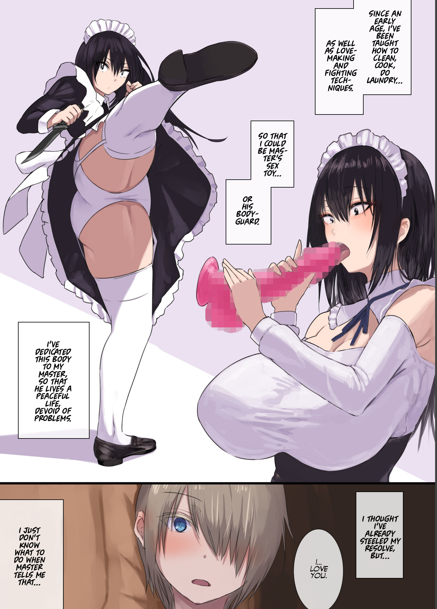 Gokuama -Yonpakugan No Maid San- | Super Sweet Crazy-eyed Maid - Page 21