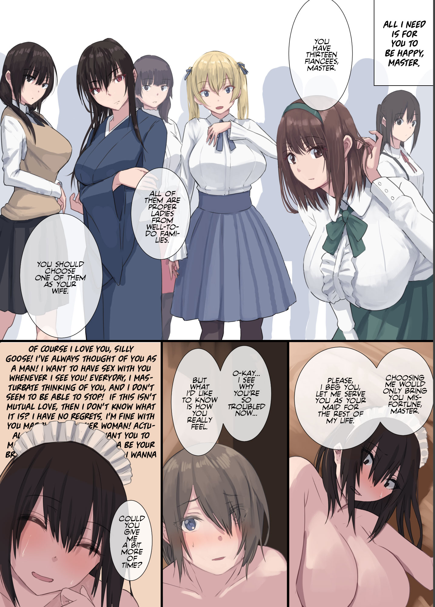 Gokuama -Yonpakugan No Maid San- | Super Sweet Crazy-eyed Maid - Page 22