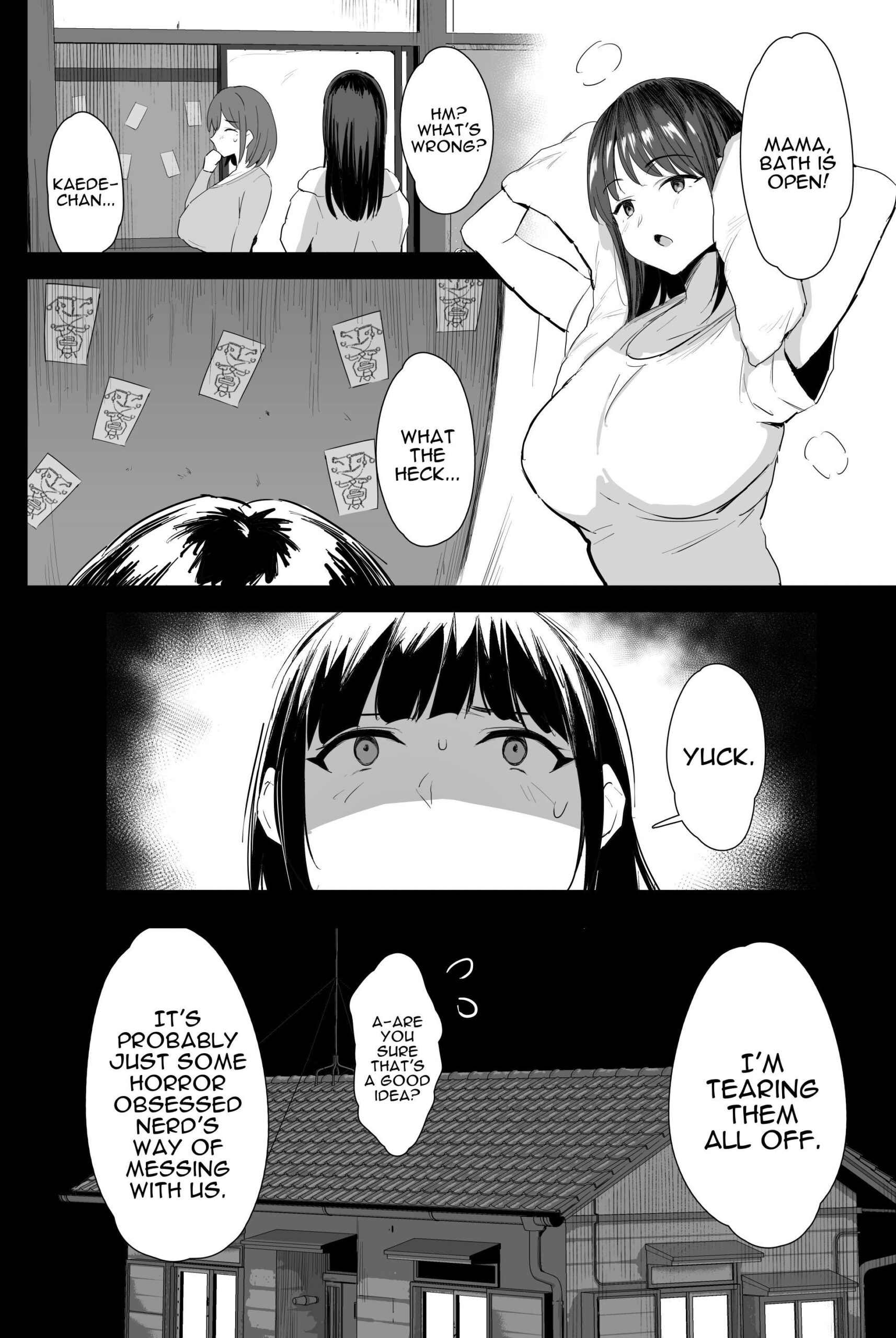 Watashi-tachi, Oyakodon AV Totte Joreishimashita | We Performed An Exorcism By Filming A Mother & Daughter Porn Flick - Page 3