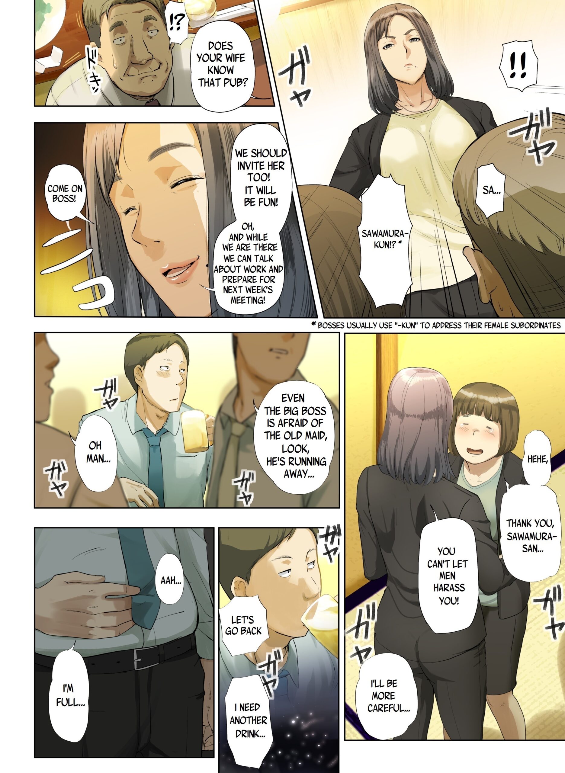 Kaisha no Iki Okure BBA Haramaseta | [Tragic News] I Knocked Up The Old Maid From My Office - Page 7