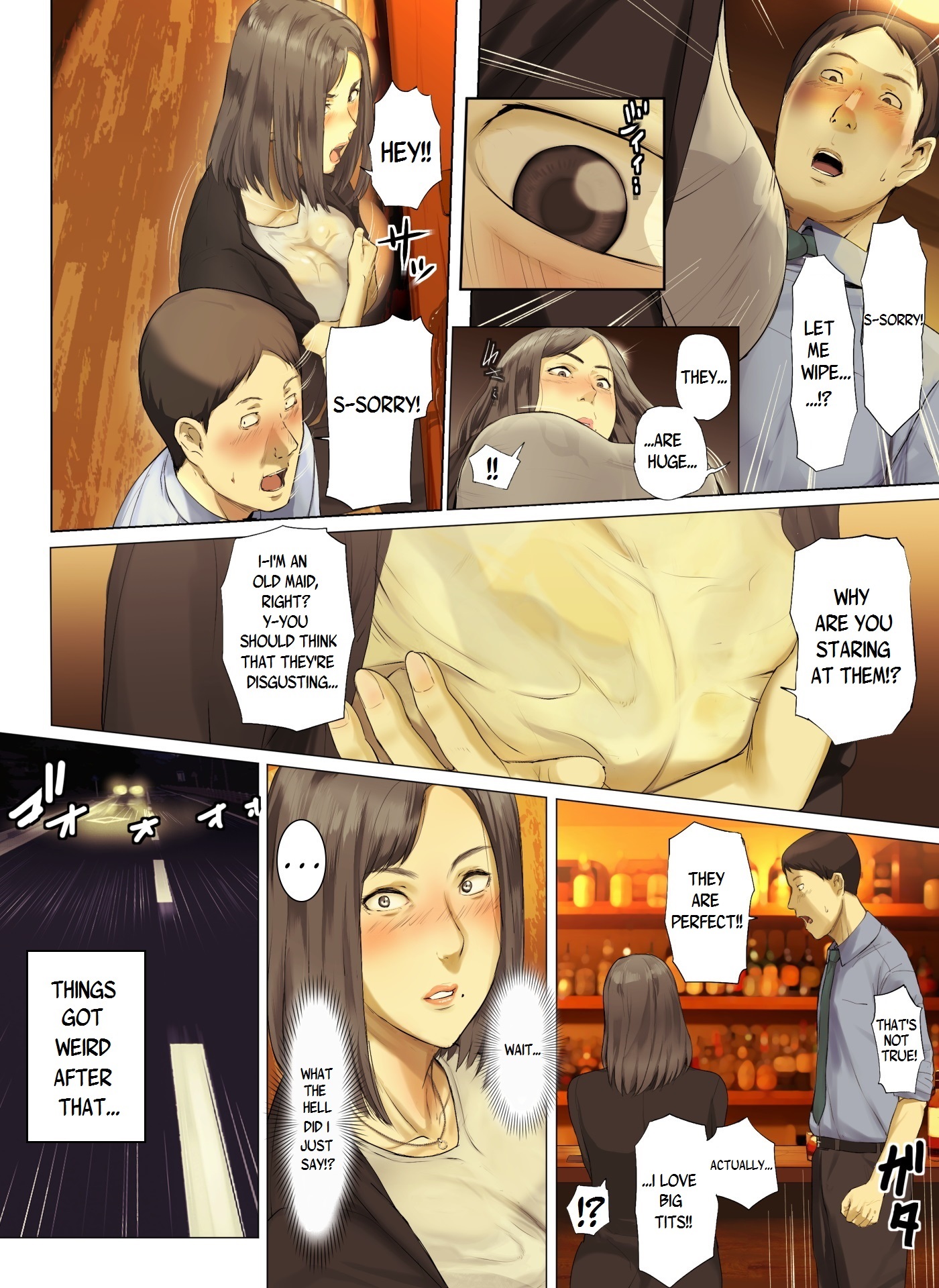 Kaisha no Iki Okure BBA Haramaseta | [Tragic News] I Knocked Up The Old Maid From My Office - Page 11