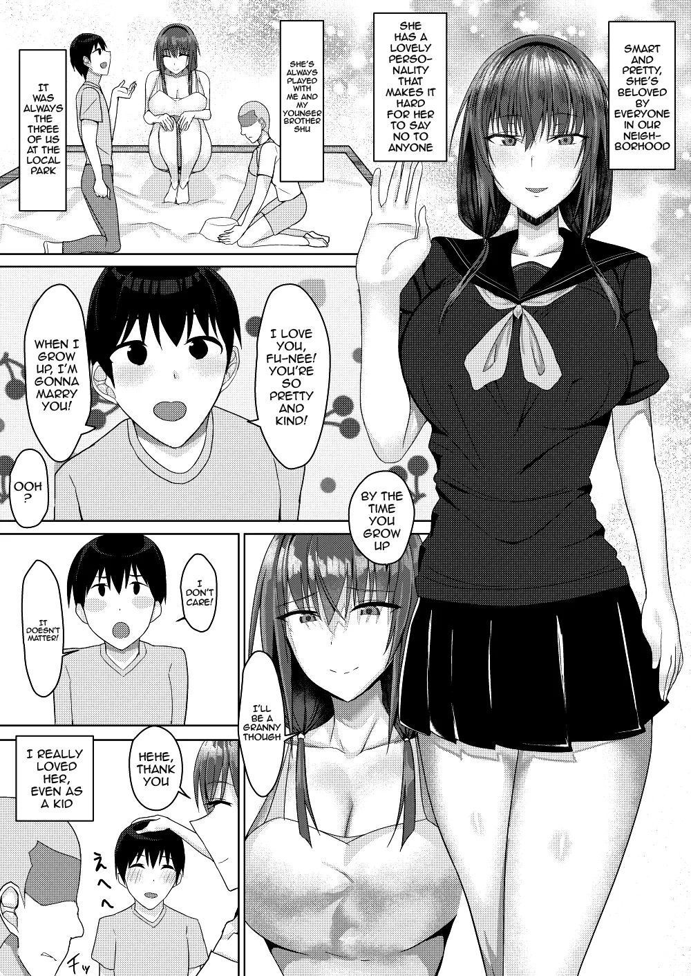 Zutto Akogare datta Tonari no Ie no Onee-chan ga Otouto to Yatteta  | The Older Girl Next Door Whom I Had Feelings For Was Fucking My Little Brother - Page 3
