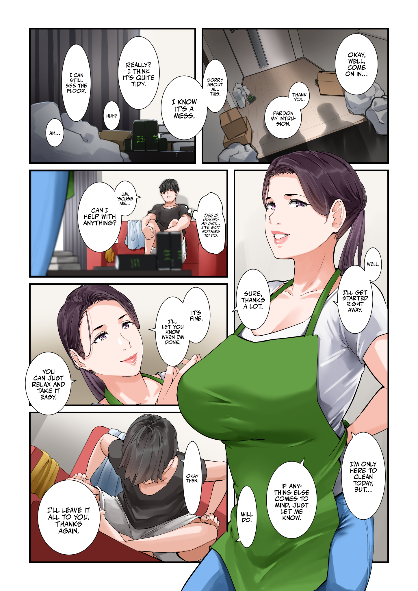 Daitai Nandemo Shite kureru Kaji Daikou no Yurie-san | Yurie-san, The Housekeeper Who Will Do Just About Anything - Page 5