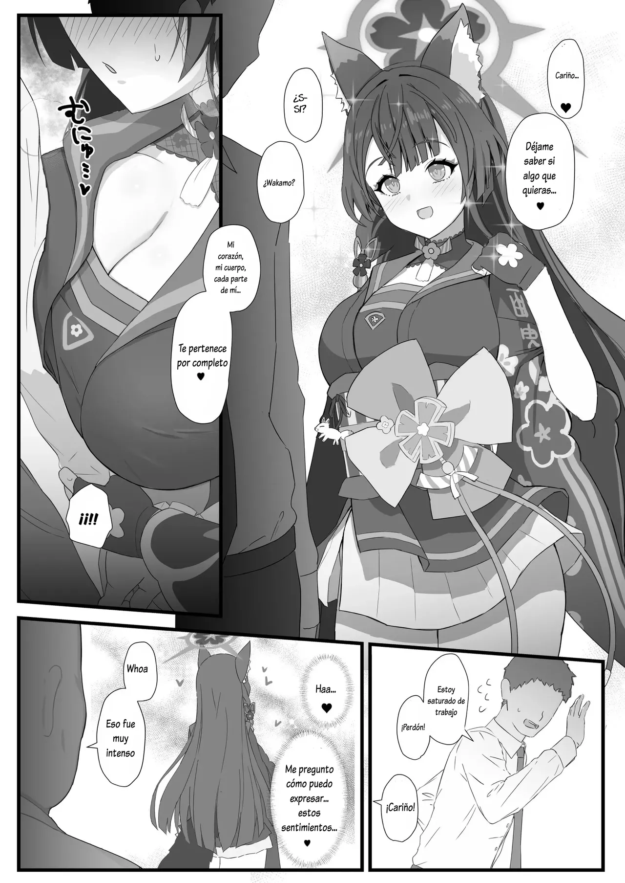Wakamo to Zetsurin Chuunen Dansei Youmuin | Wakamo y el Enérgico Intendente de Mediana Edad - Page 2